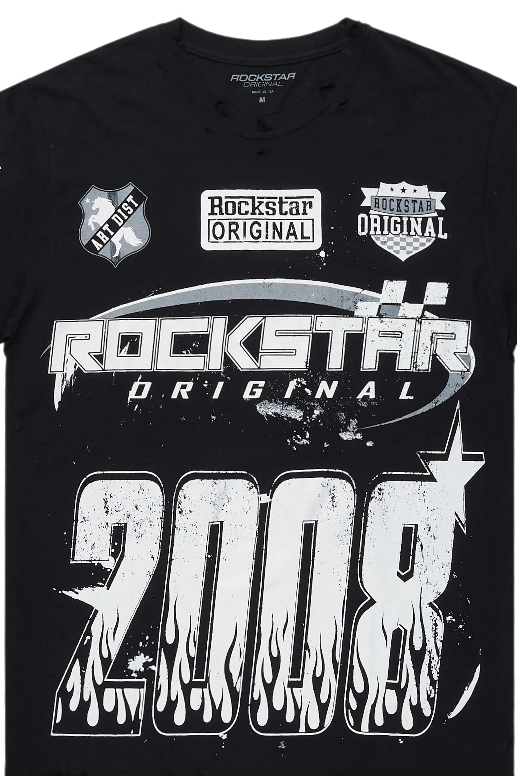 Esha Black Oversized T-Shirt Female Product Image