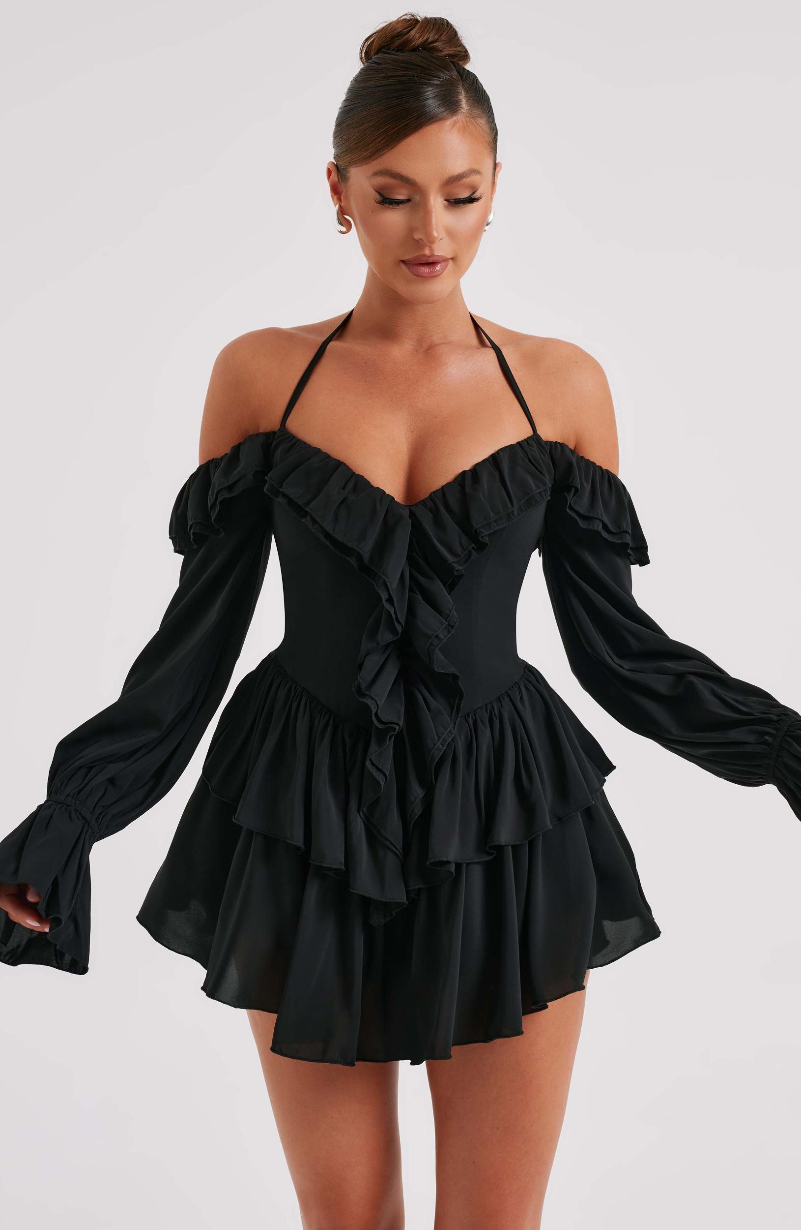 Savanna Playsuit - Black Product Image
