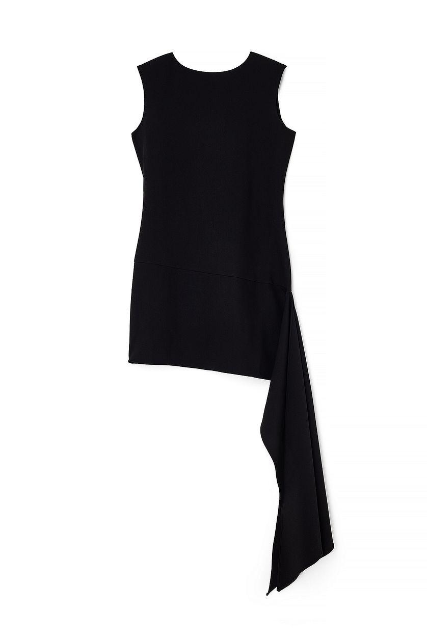 Trail Detail Asymmetric Suit Dress Product Image