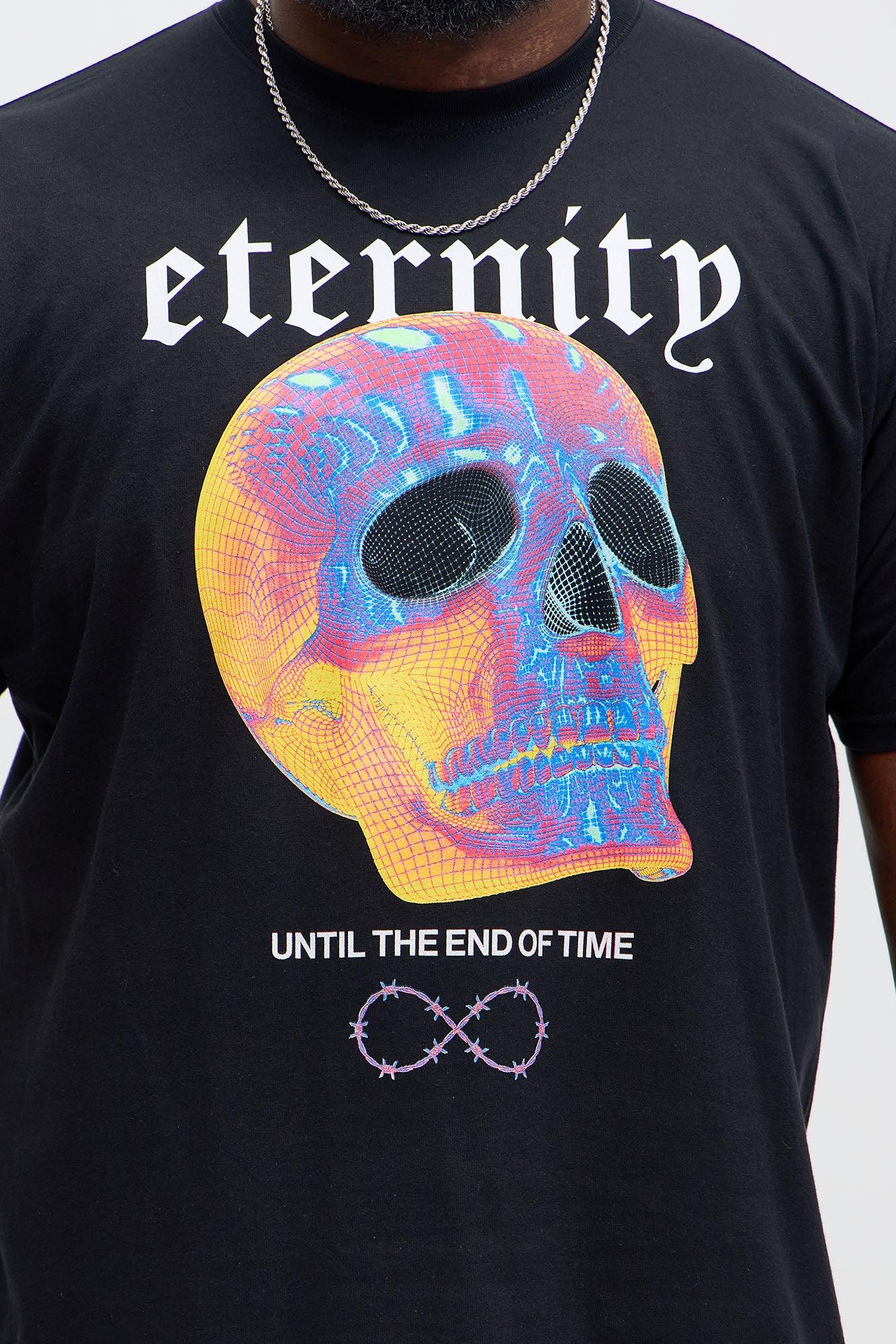Not Far From Eternity Short Sleeve Tee - Black Product Image