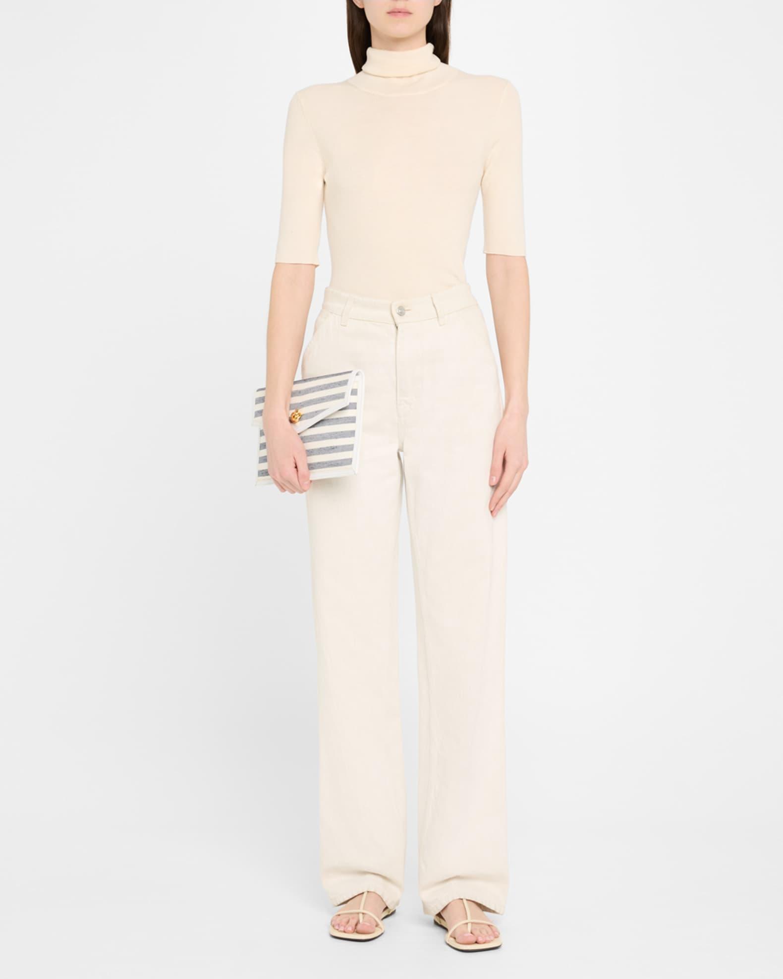 Brick Envelope Striped Clutch Bag Product Image