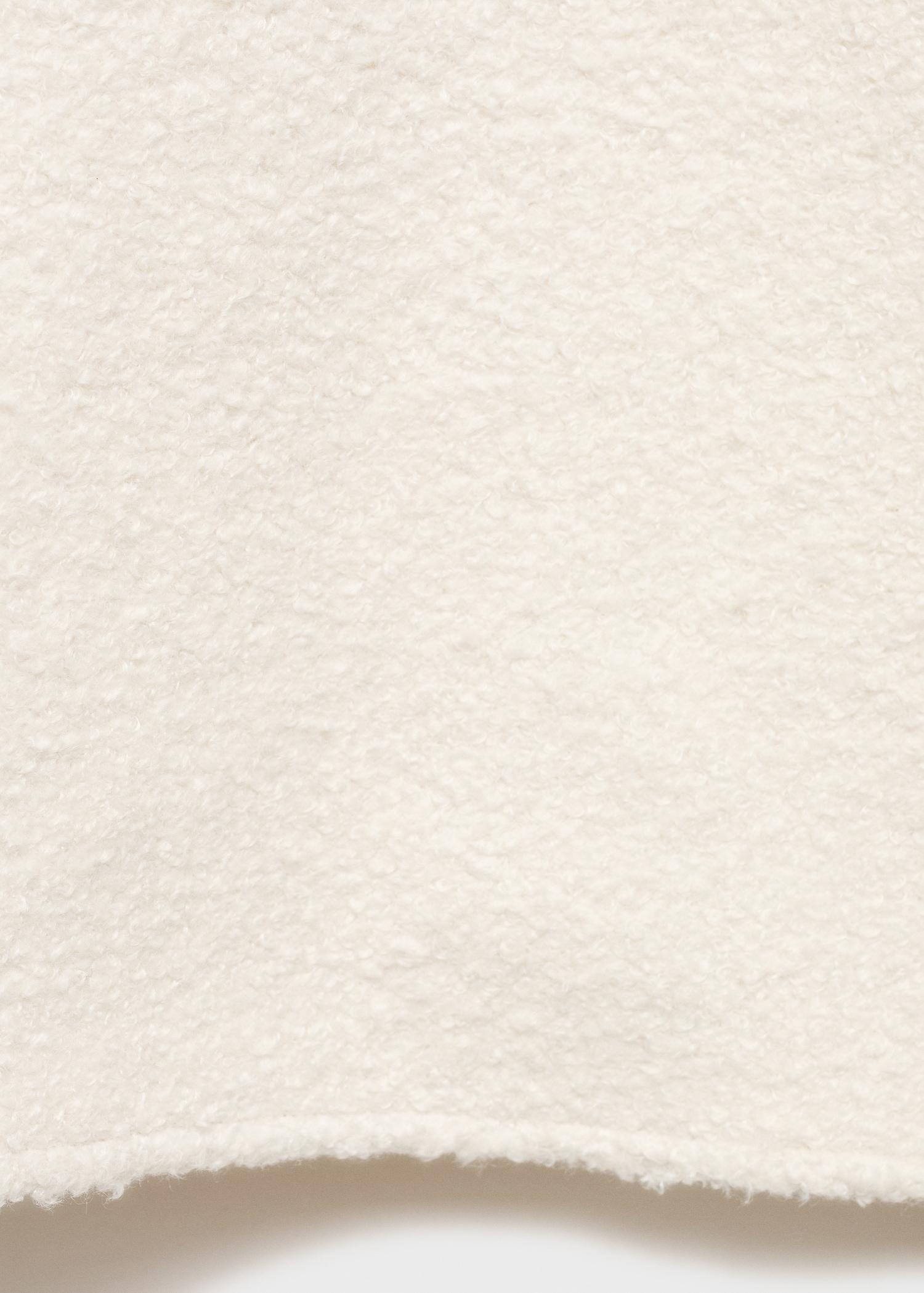 Bouclé midi-skirt - Women | MANGO USA Product Image