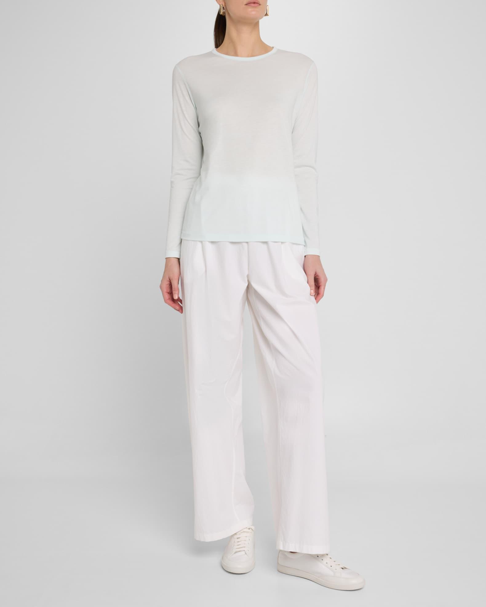 Lyocell Cotton Crewneck Tee Product Image