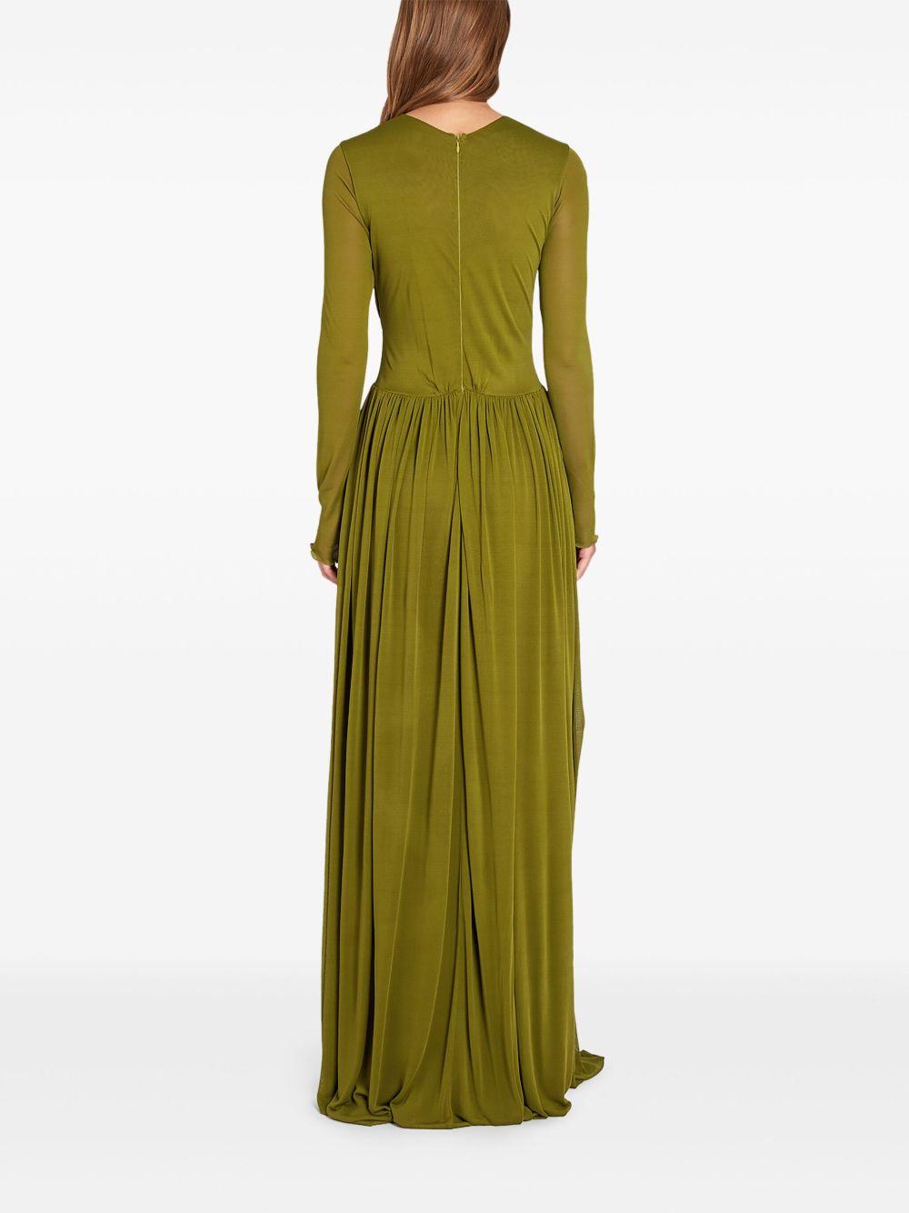 draped maxi dress Product Image
