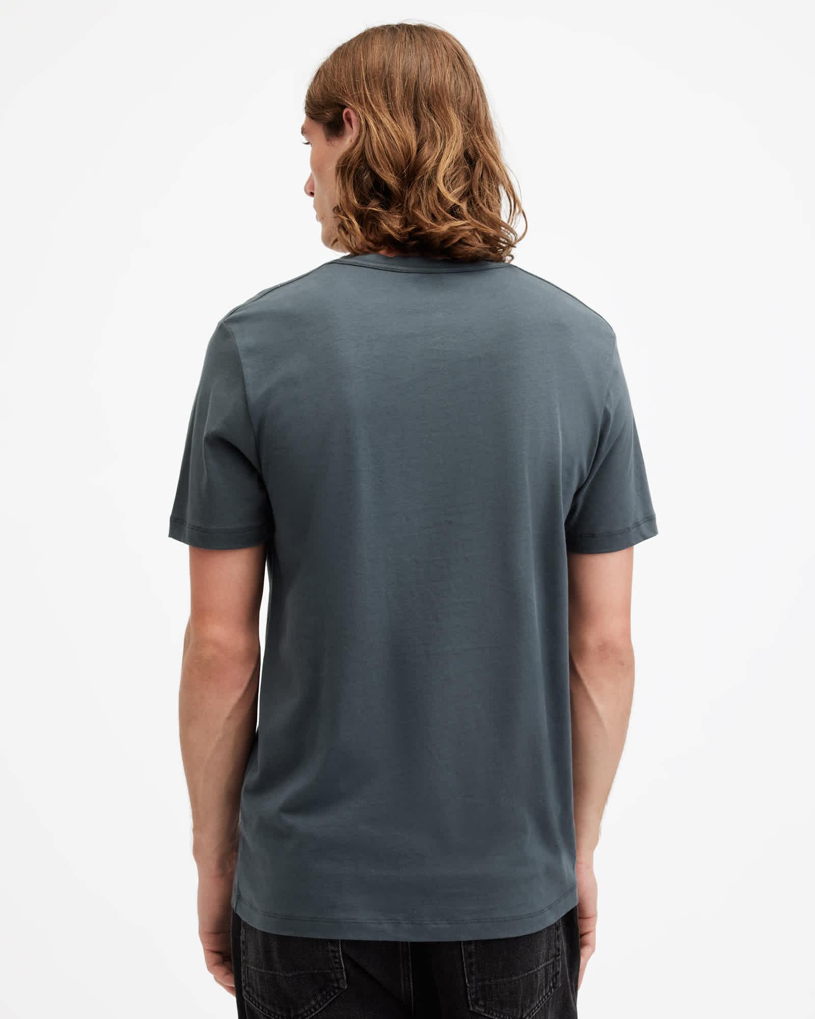 Brace Brushed Cotton Crew Neck T-Shirt Product Image