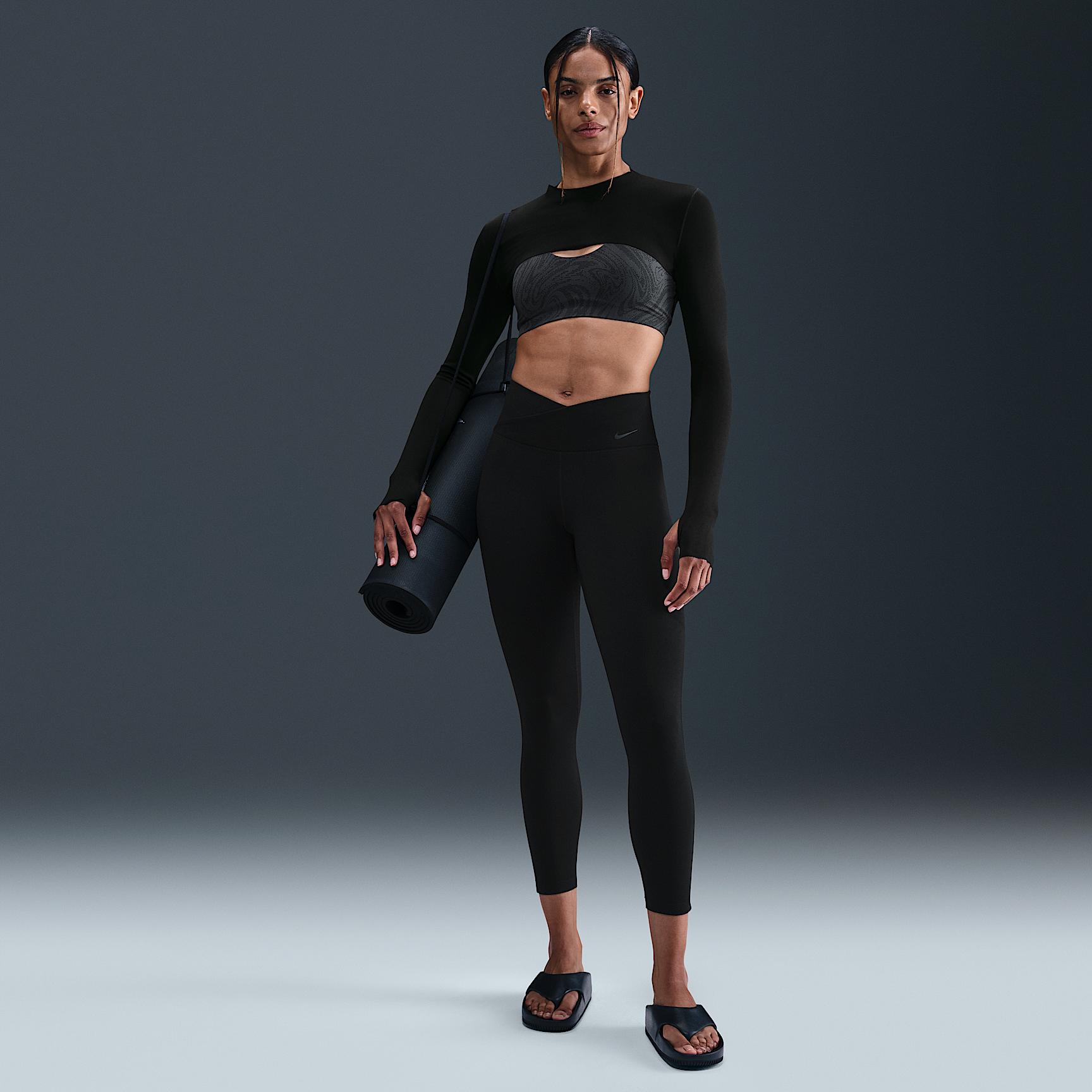 Nike Womens Zenvy Light-Support Padded Printed Sports Bra | HQ2802-652 Product Image