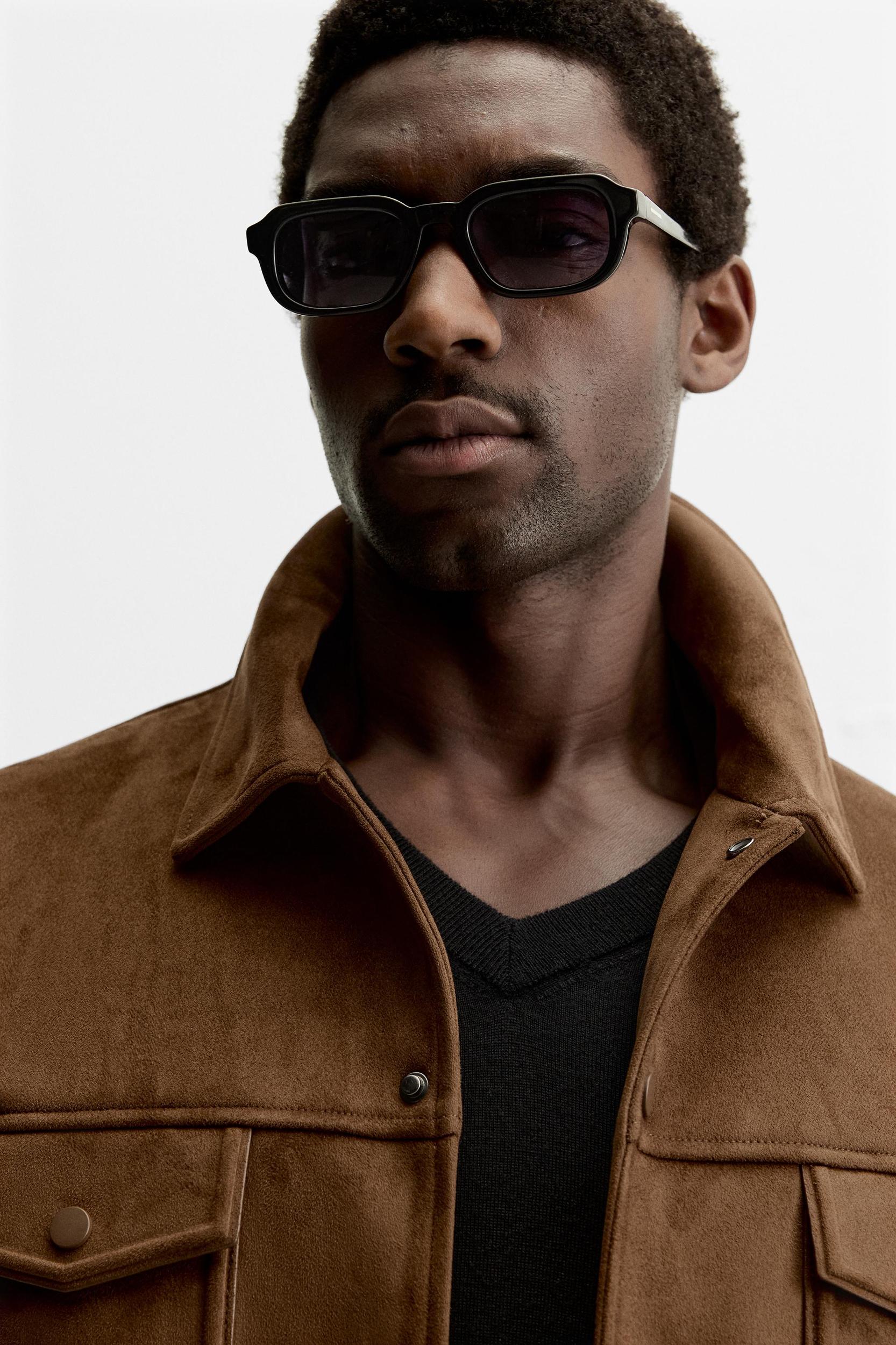 FAUX SUEDE JACKET Product Image