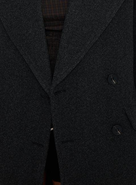 Night Shift Trench Coat Dark Grey Product Image