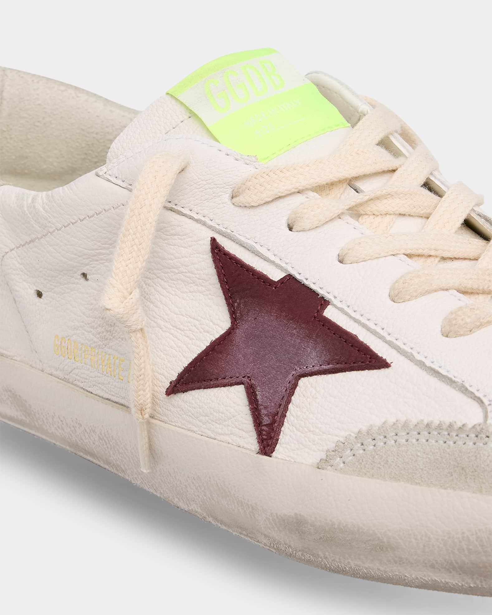 Men's Superstar Napa and Nubuck Low-Top Sneakers Product Image