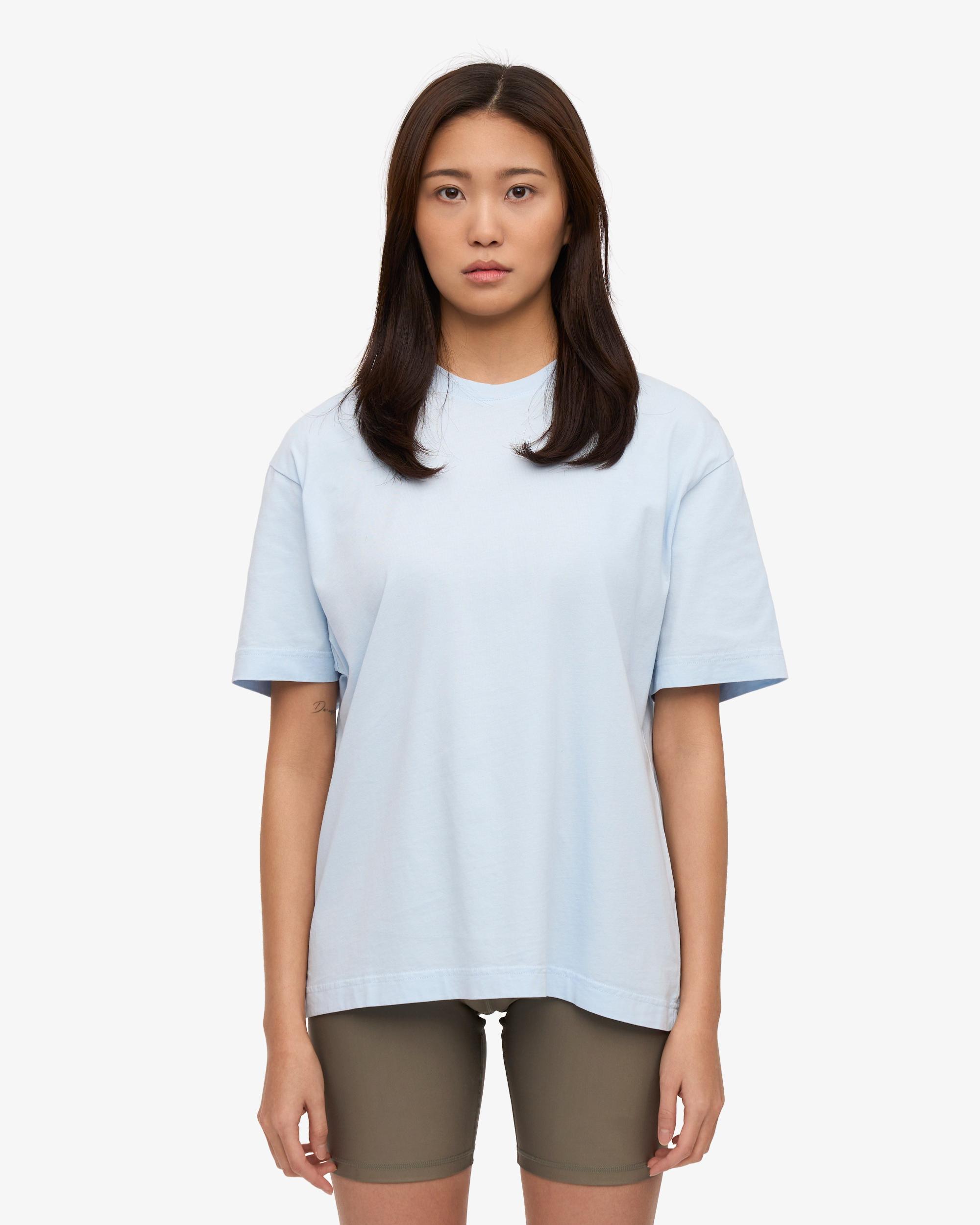 Oversized Organic T-Shirt - Polar Blue Product Image