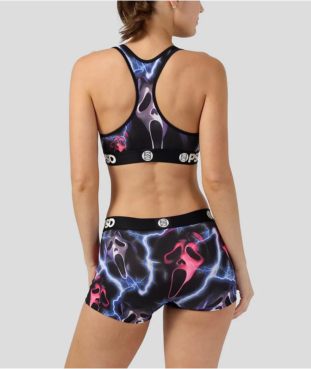 PSD x Ghost Face Hype Sports Bra Product Image