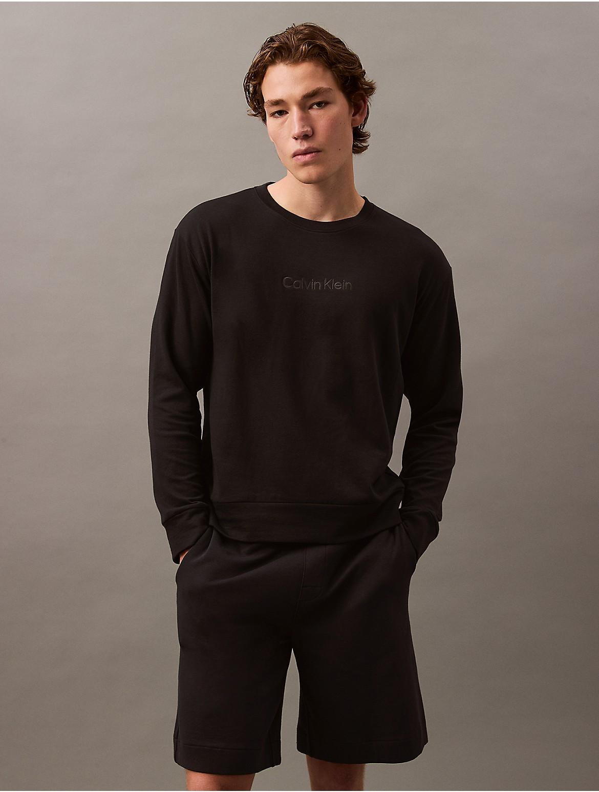 Calvin Klein Mens Terry Lounge Sweatshirt Product Image