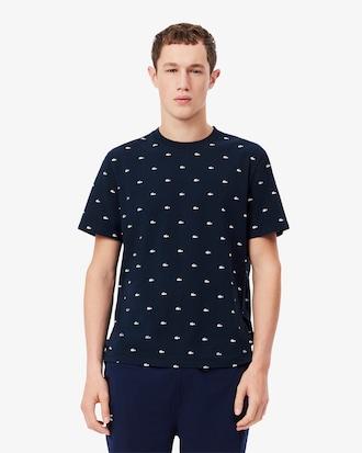 Crocodile Print Pyjama Top Product Image