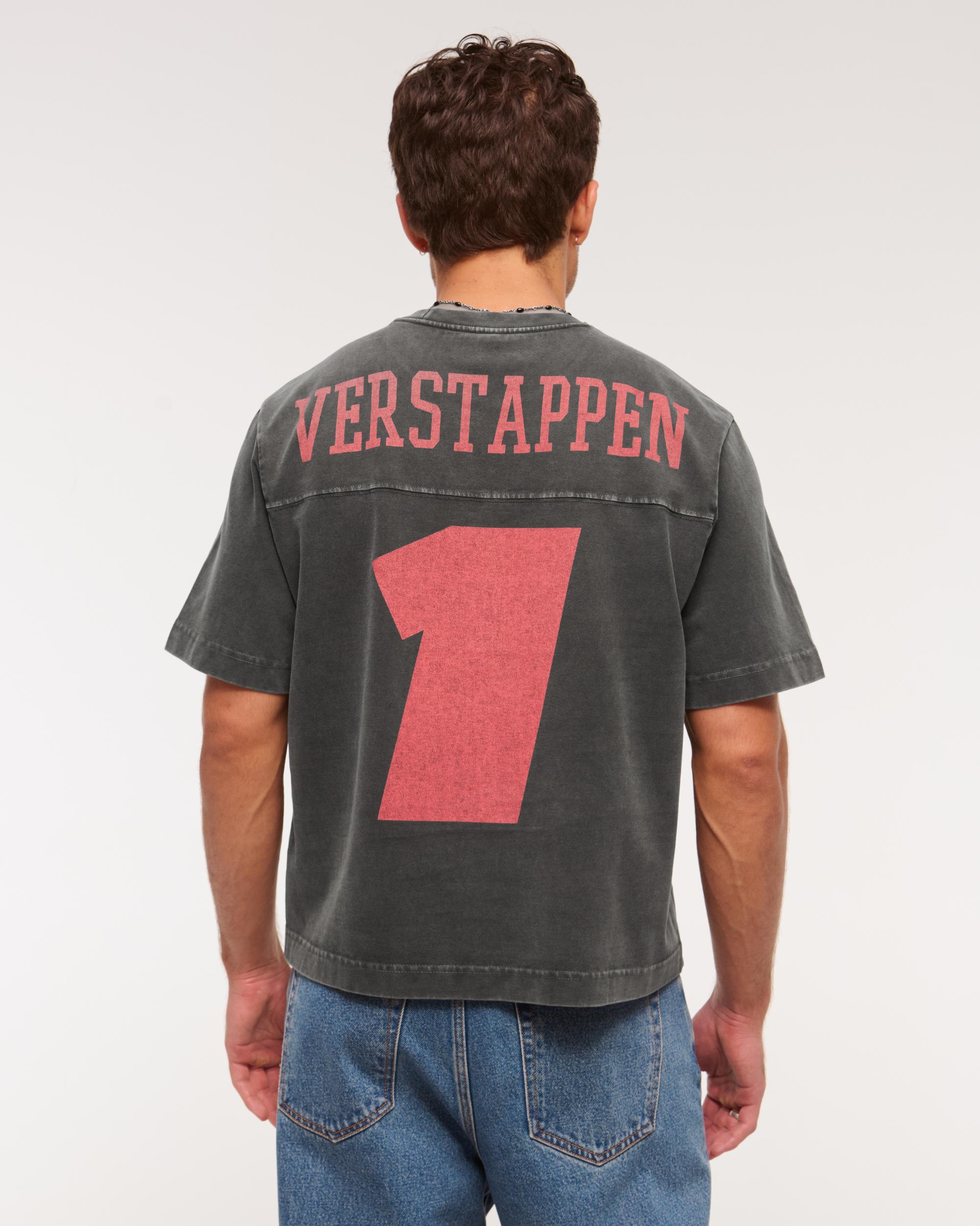 Premium Heavyweight Cropped Oracle Red Bull Racing Tee Product Image