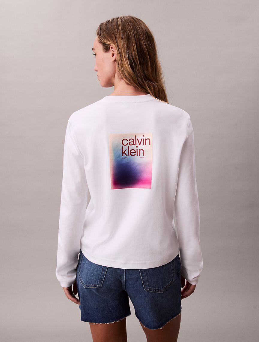 Ombre Logo Graphic Classic T-Shirt Product Image