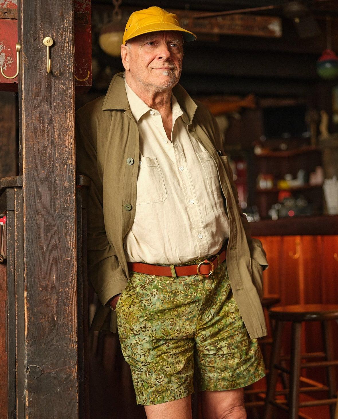 Batik Short in Moss Product Image