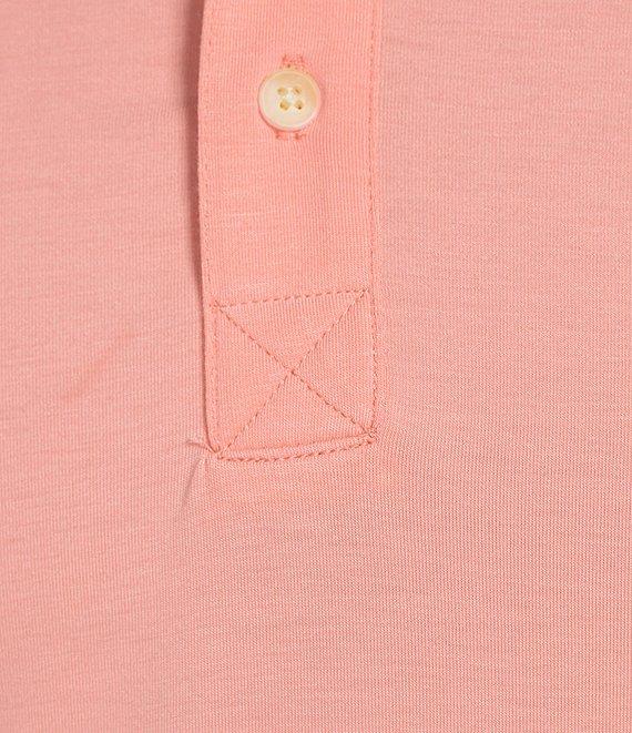 Rowm Rec + Relax Short Sleeve Solid Polo Shirt Product Image