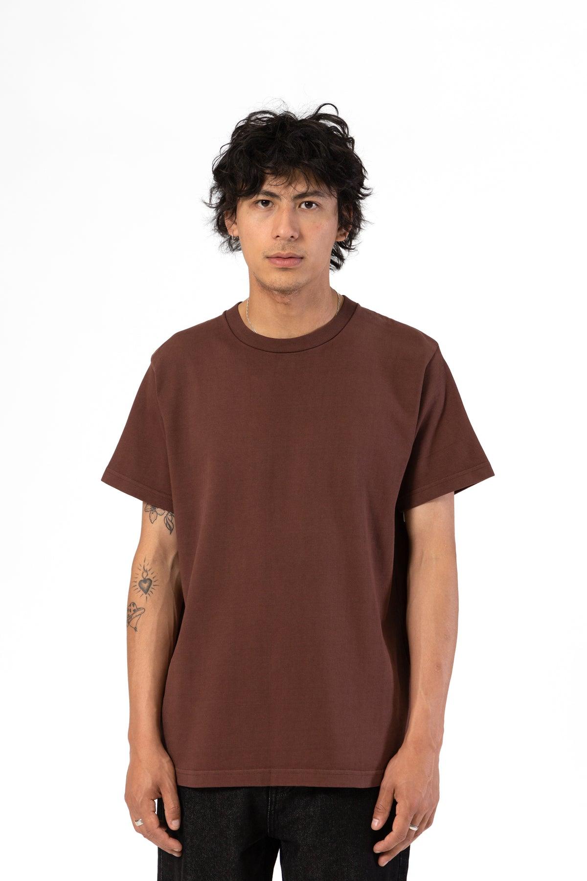 Power Goods - Super Weight T-Shirt - Brown Product Image