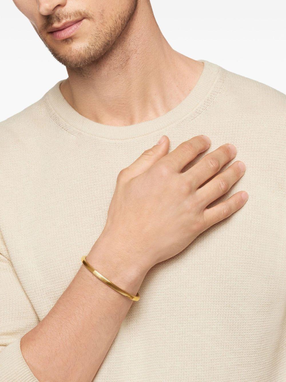 18kt yellow gold Streamline bracelet (4.4mm) Product Image