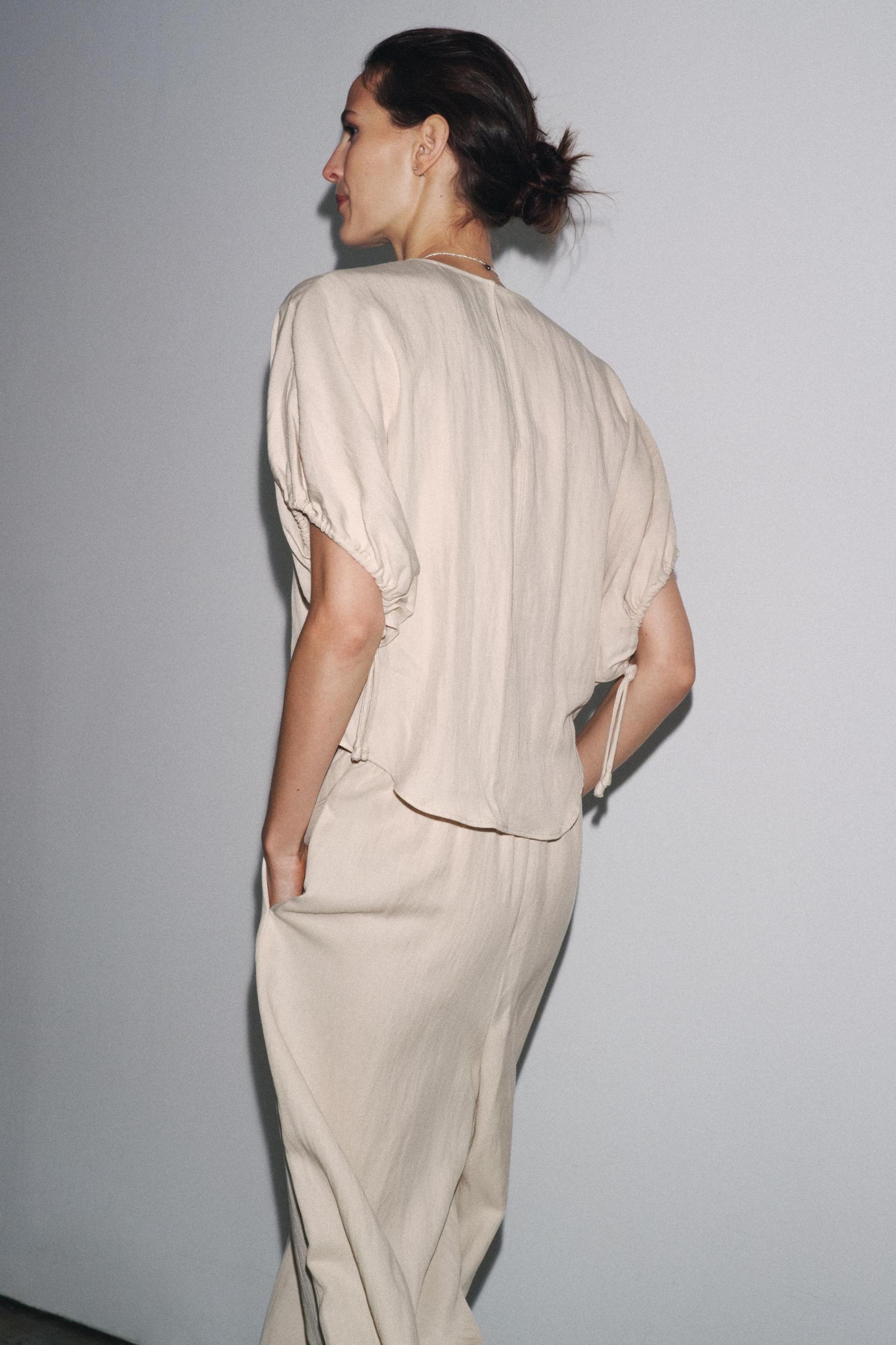 ZW COLLECTION PUFF SLEEVE BLOUSE Product Image