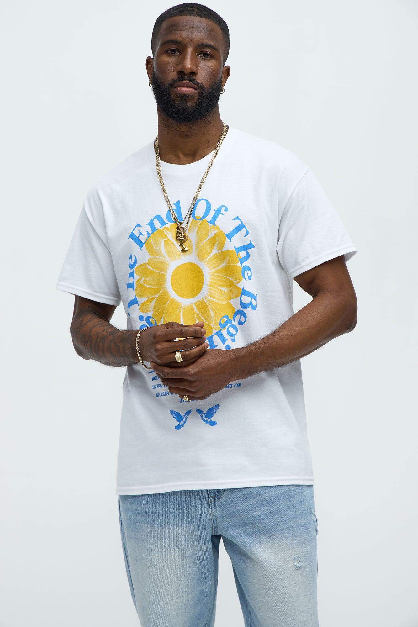 The End Of The Beginning Short Sleeve Tee - White Product Image