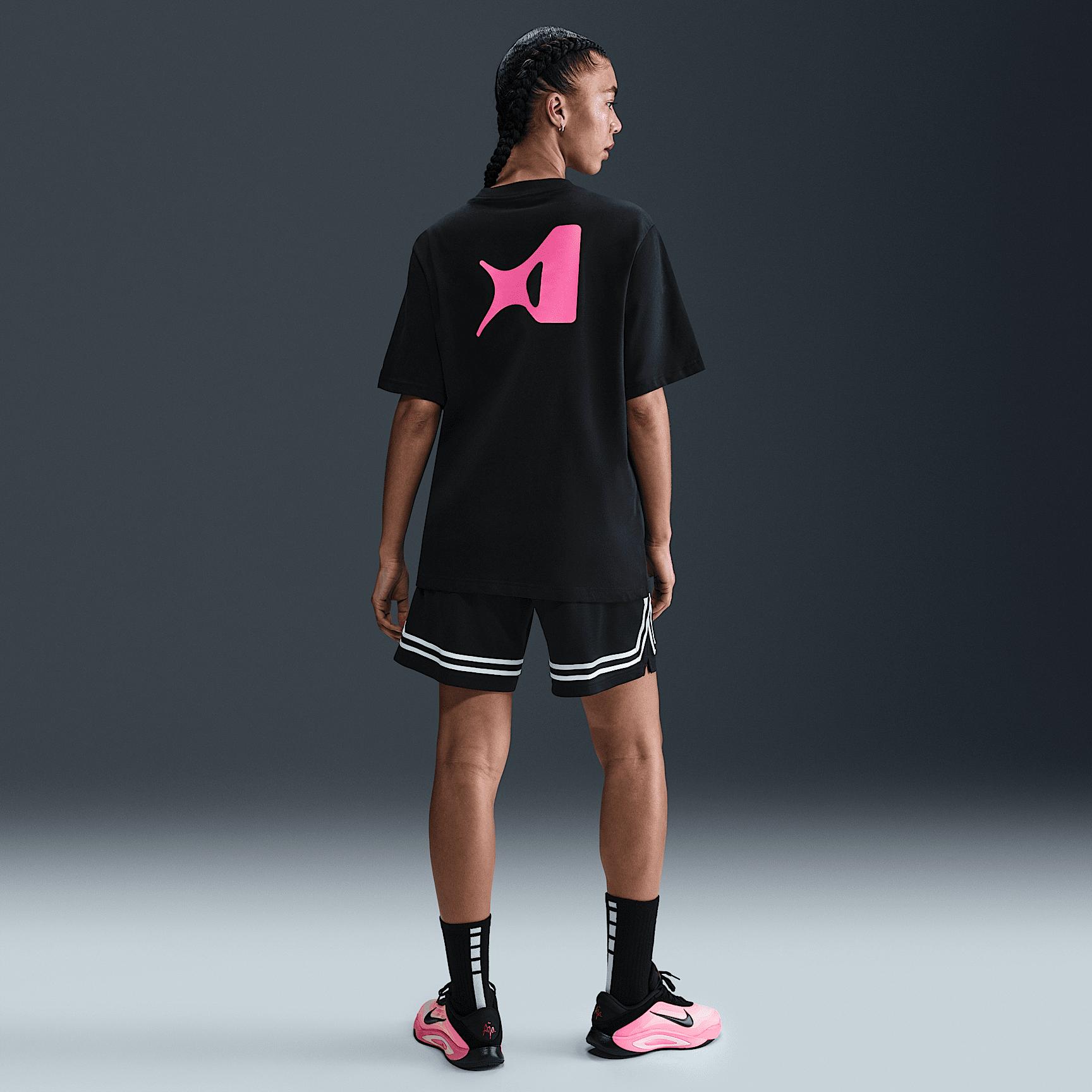 Nike Womens Aja Wilson Loose Short-Sleeve T-Shirt | HQ1696-011 Product Image
