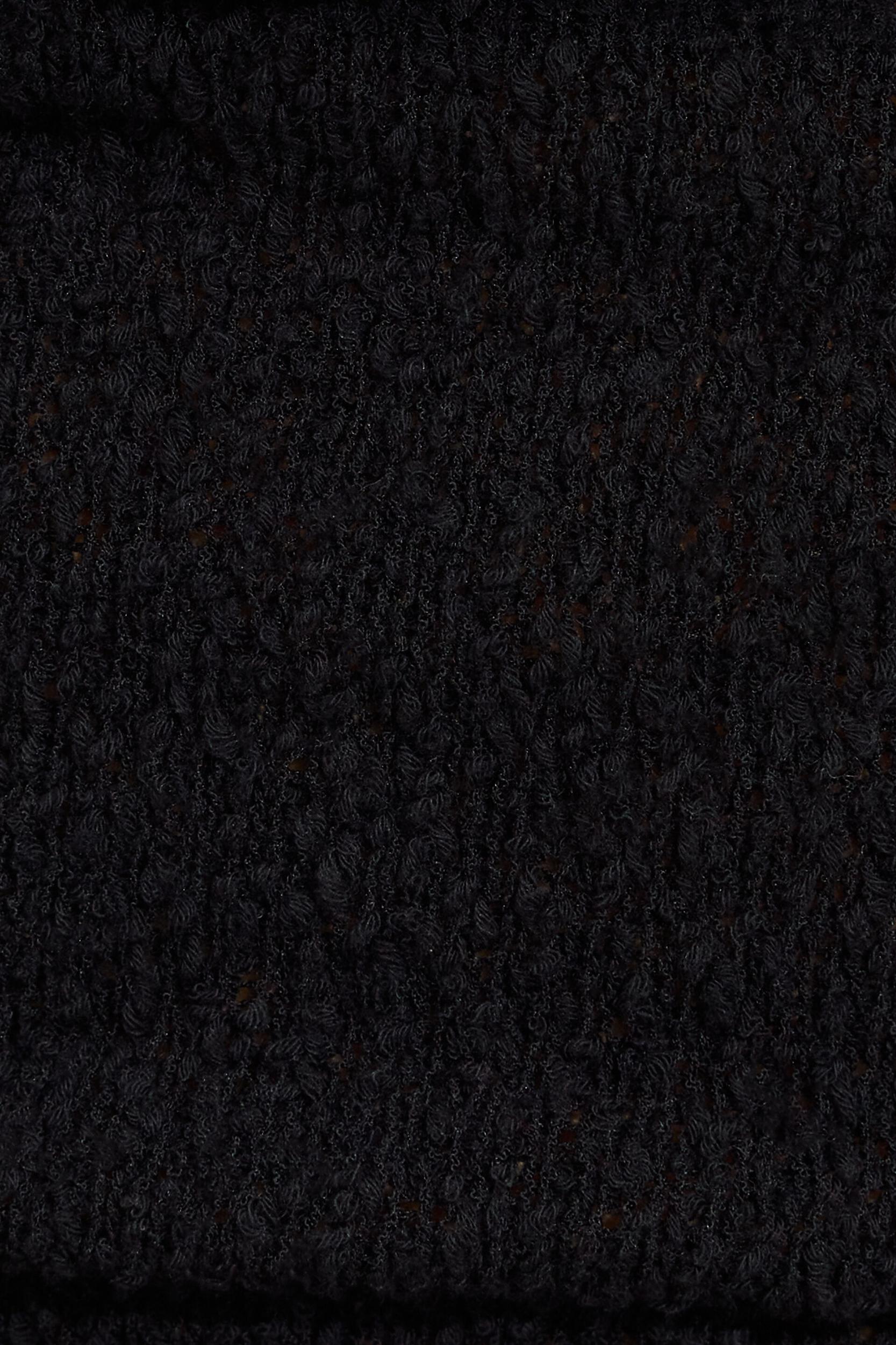 Bouclé Cowl Halter Top Product Image