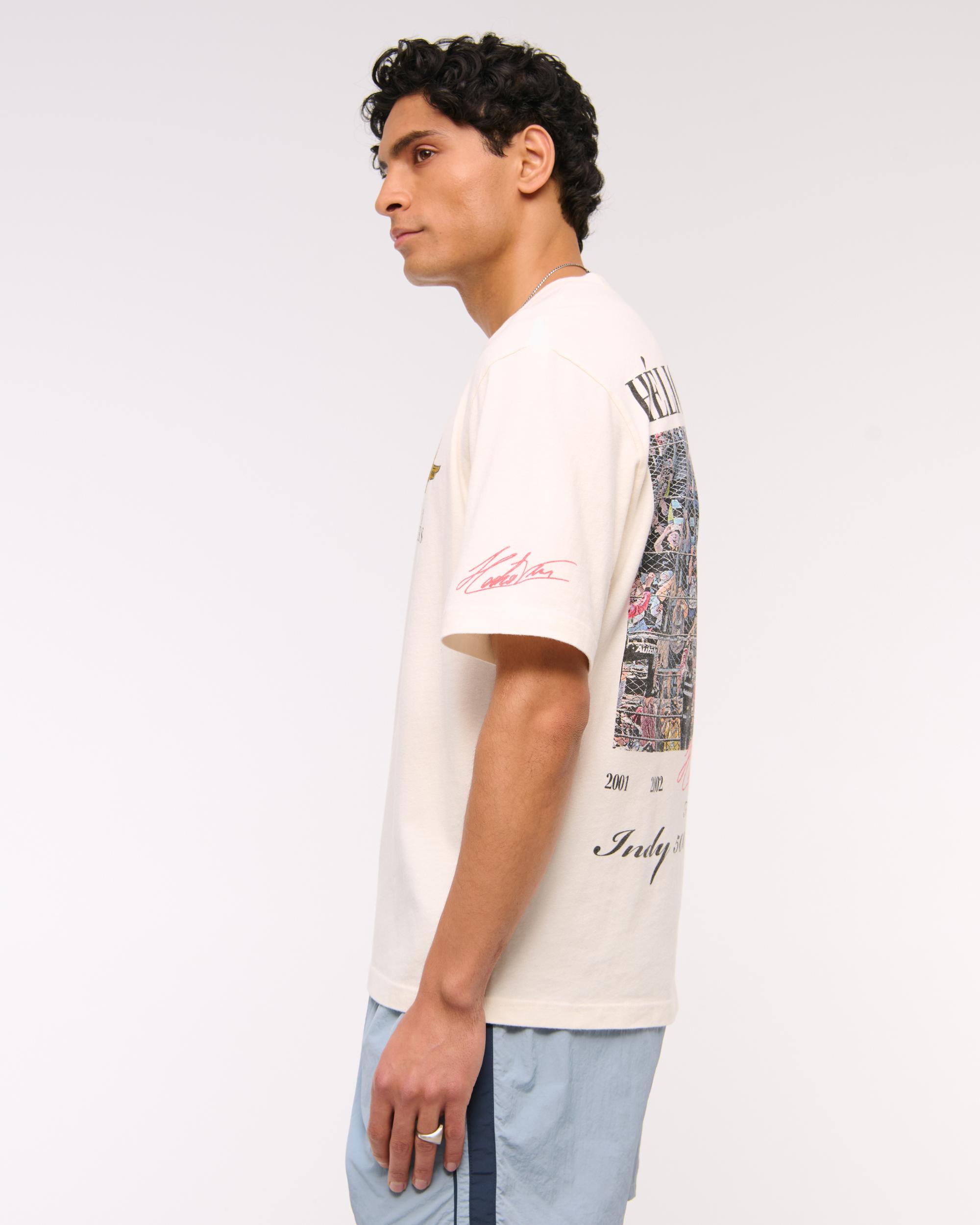 Indianapolis 500 Vintage-Inspired Graphic Tee Product Image