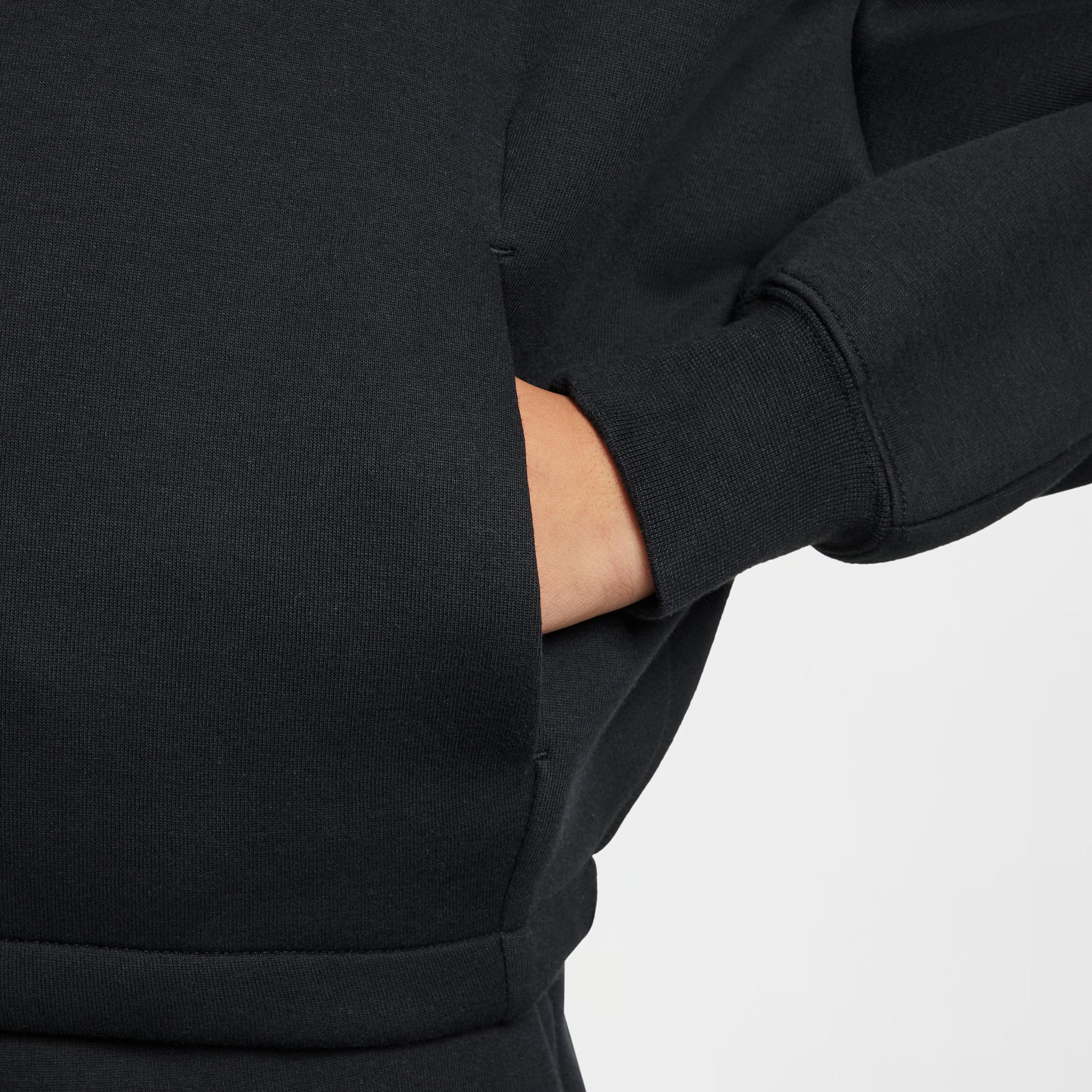 Unisex Nike Sportswear Tech Fleece Girls Oversized Hoodie | HF8188-010 Product Image