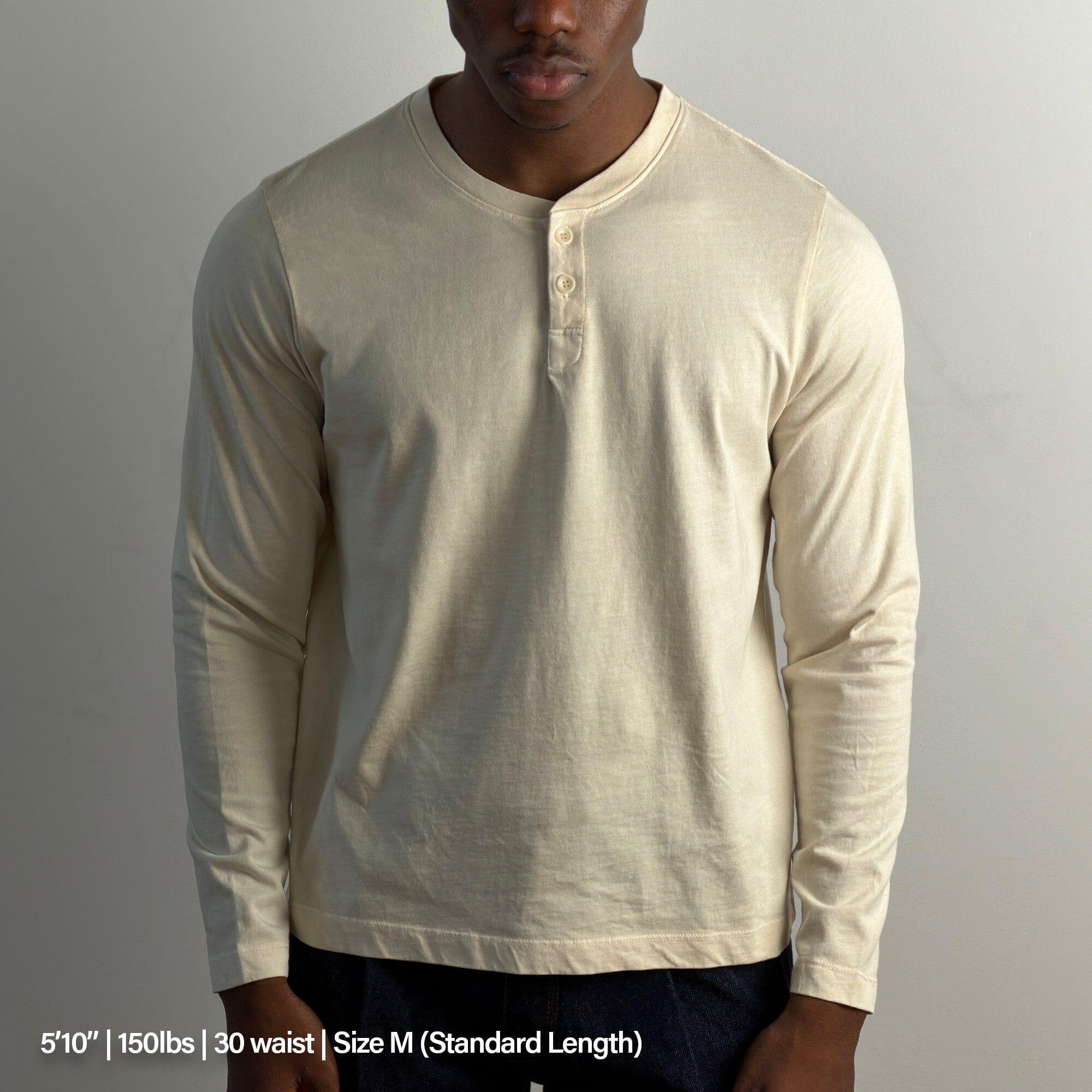 Los Feliz Crop Muscle Tee | Henley Long Sleeve Male Product Image