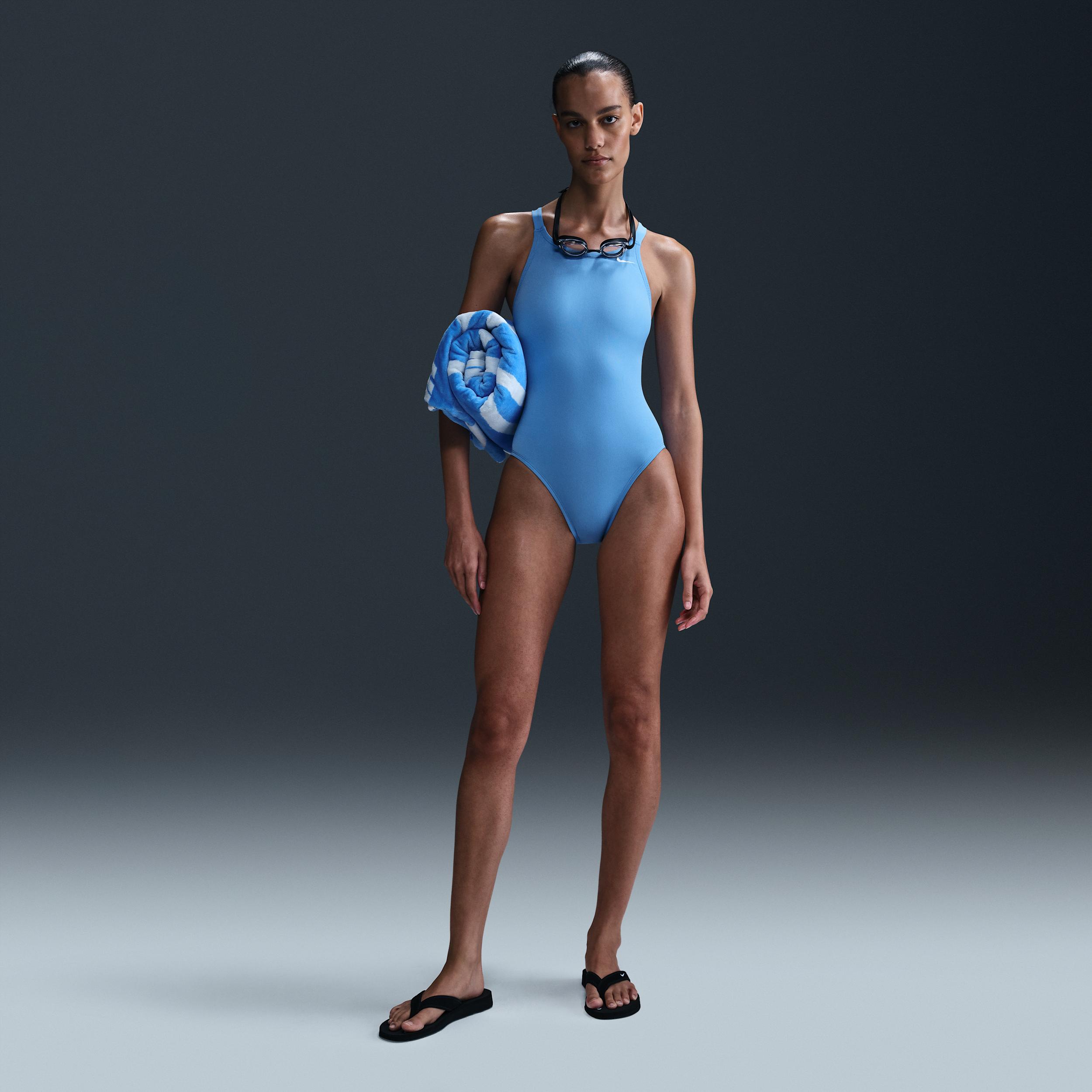 Nike Womens Swim Fastback One-Piece Swimsuit | NESSA001-438 Product Image