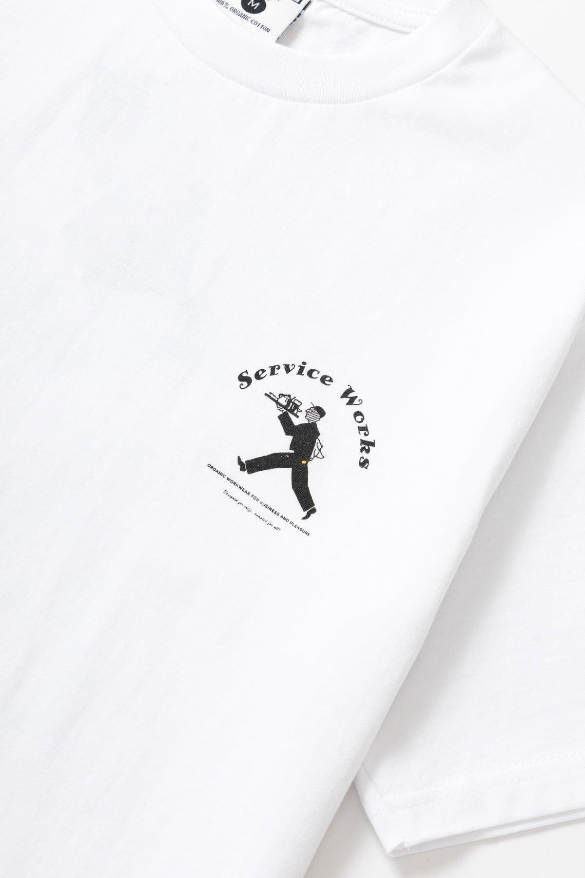 Service Works - Waiter Tee - White Product Image