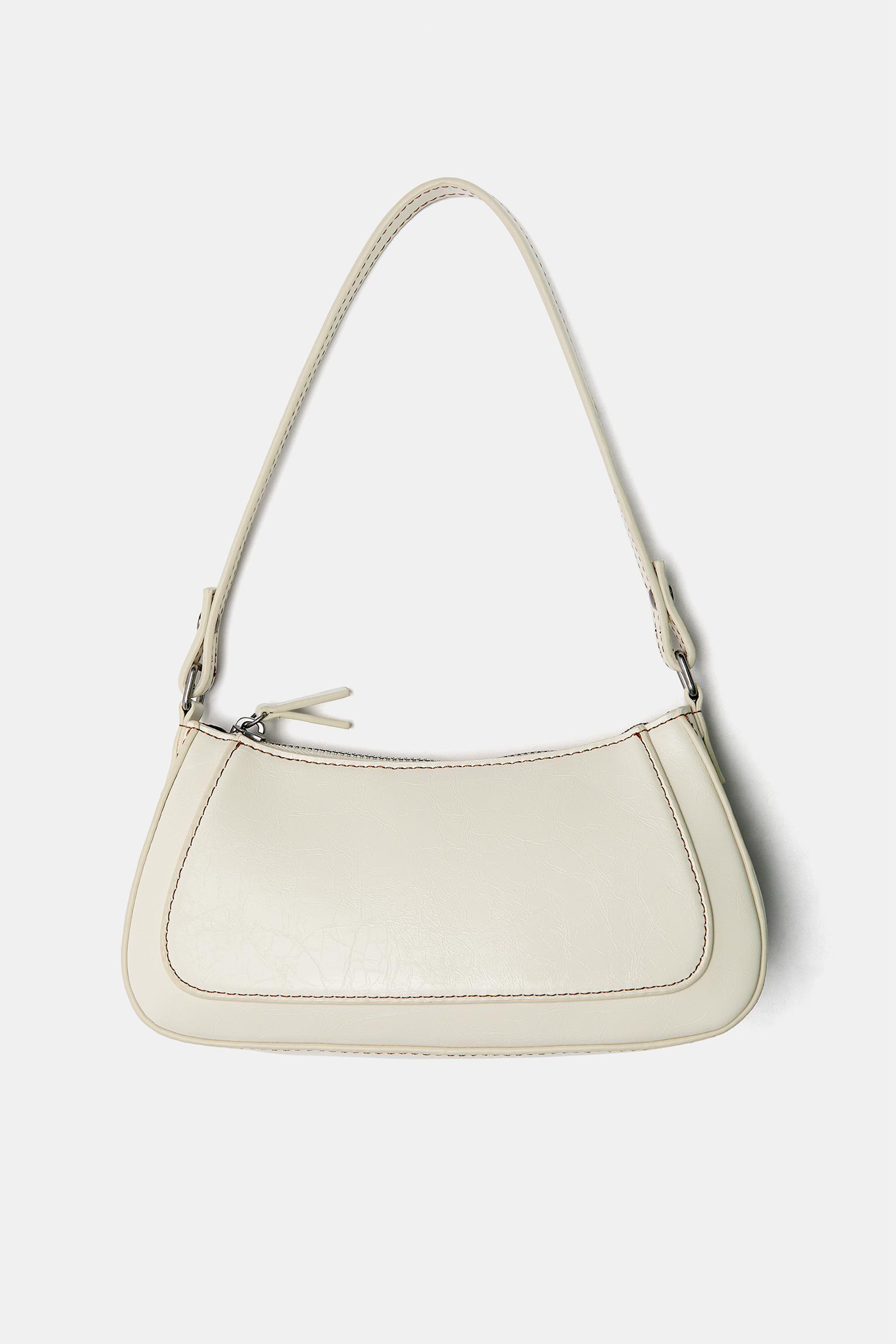 Shoulder bag with seams Product Image