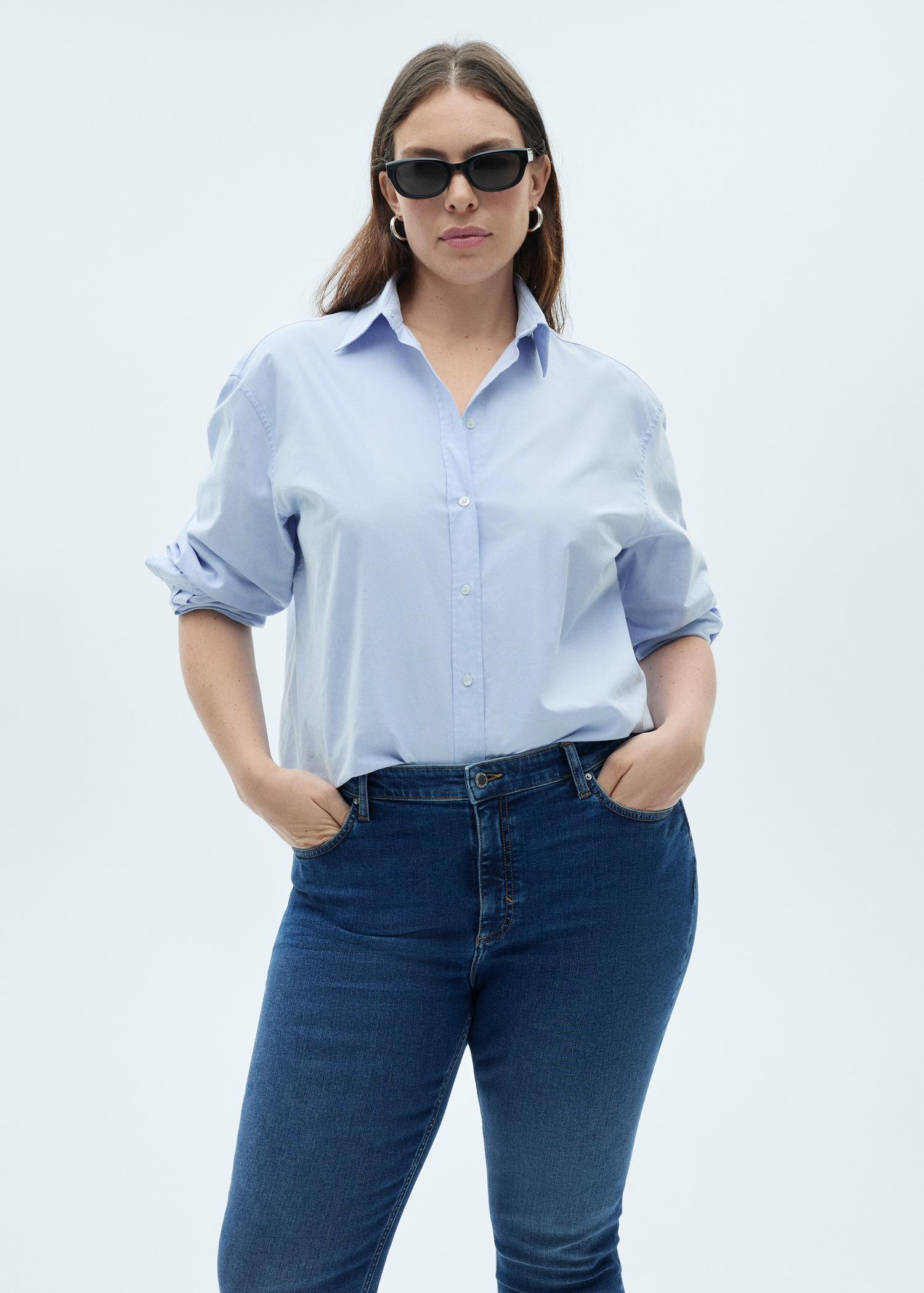 Mid-rise skinny jeans - Women | MANGO USA Product Image