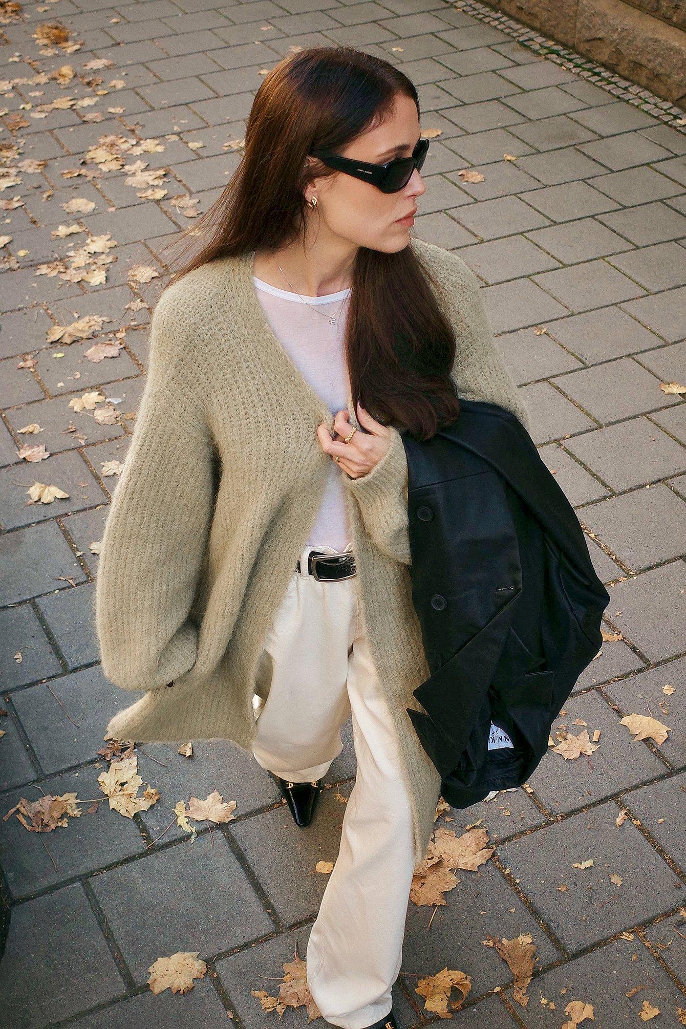 Chunky Knitted Cardigan Product Image