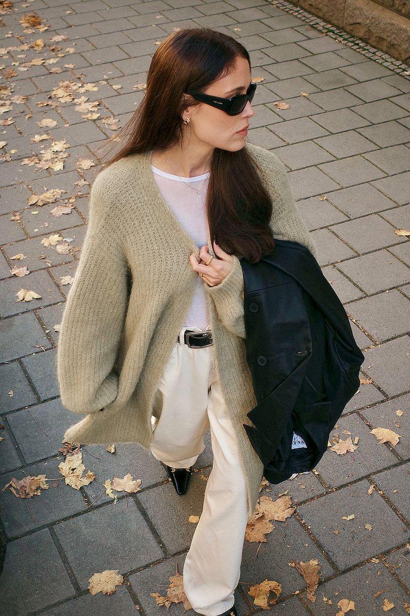 Chunky Knitted Cardigan Product Image