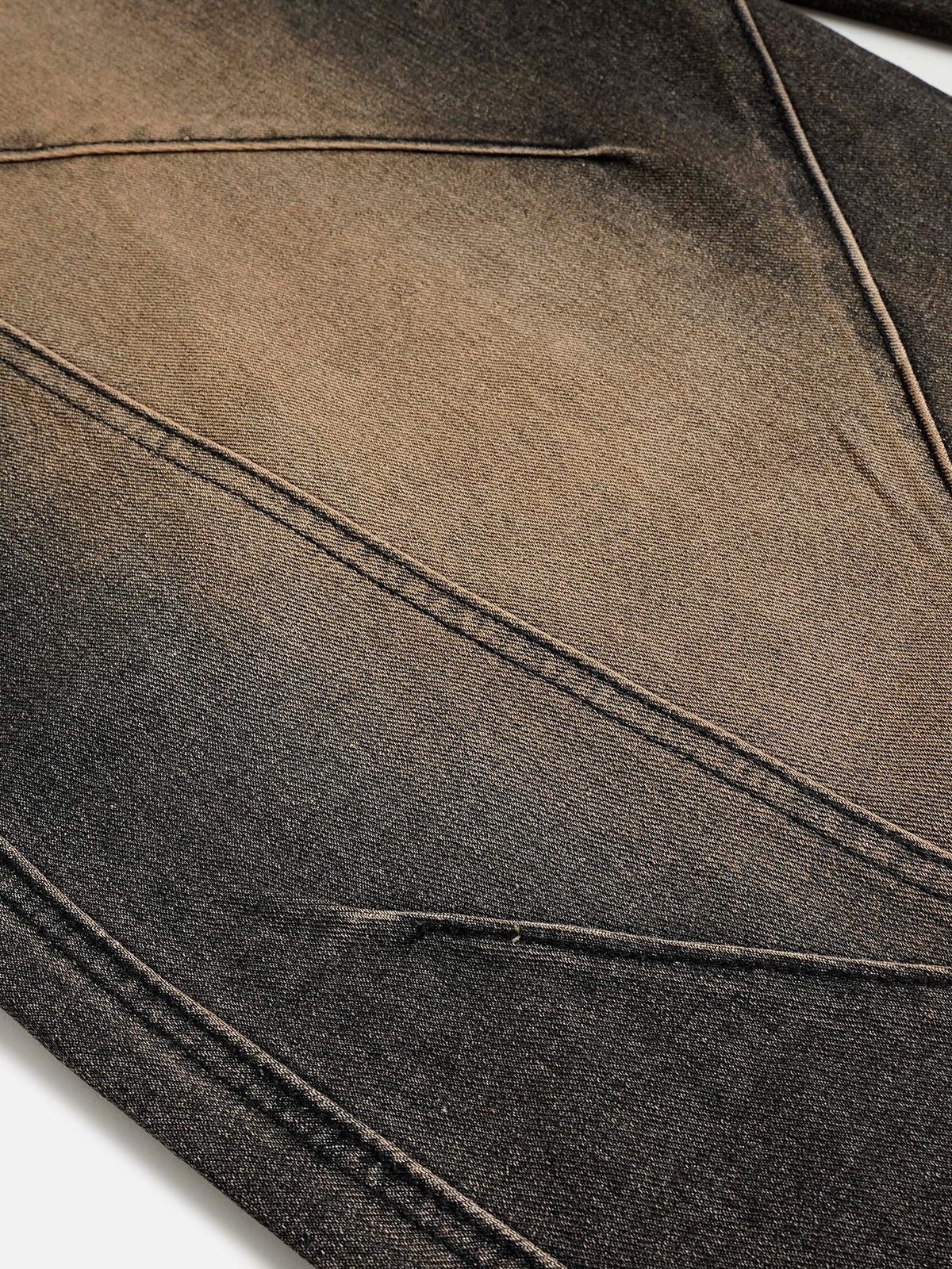 Aelfric Eden Washed Cuffed Barrel Jeans Product Image