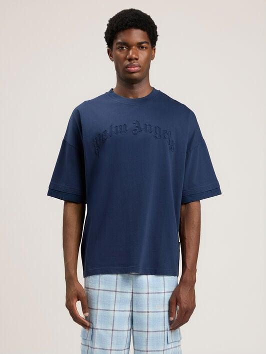 Curved Logo Loose Double T-Shirt Product Image