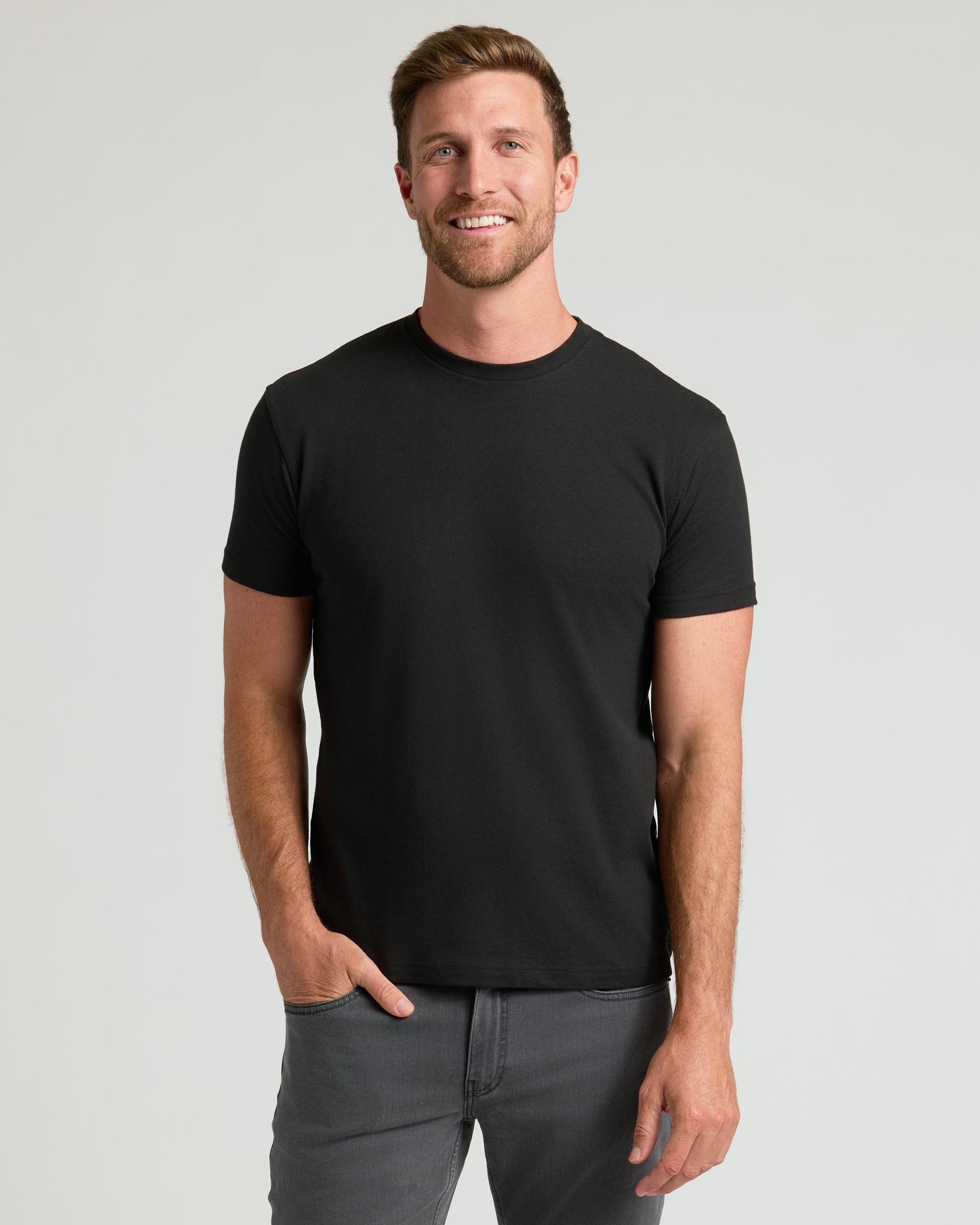 Black Classic Crew Neck Product Image