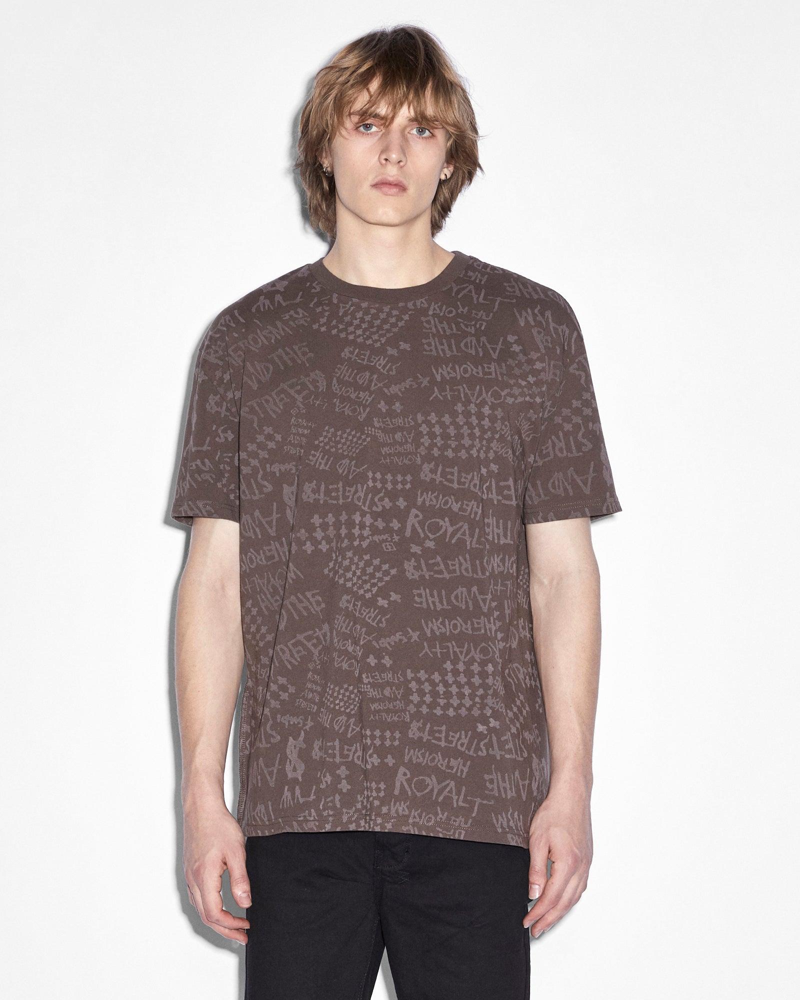 HEROISM BIGGIE SS TEE JAVA Male Product Image