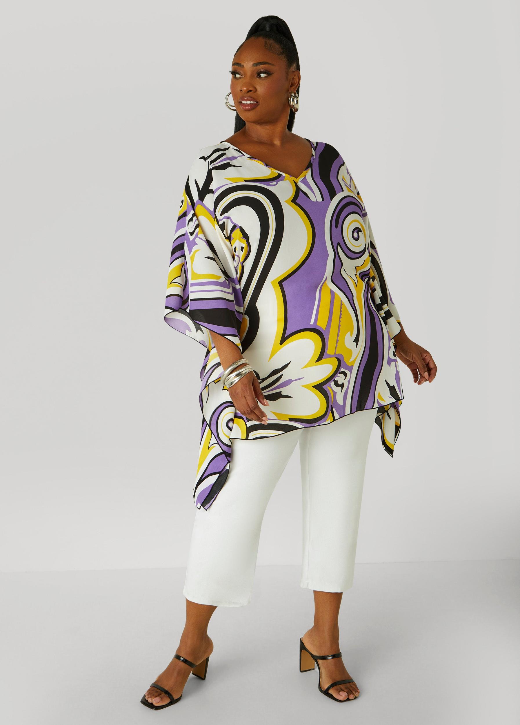 Paisley V Neck Tunic Product Image