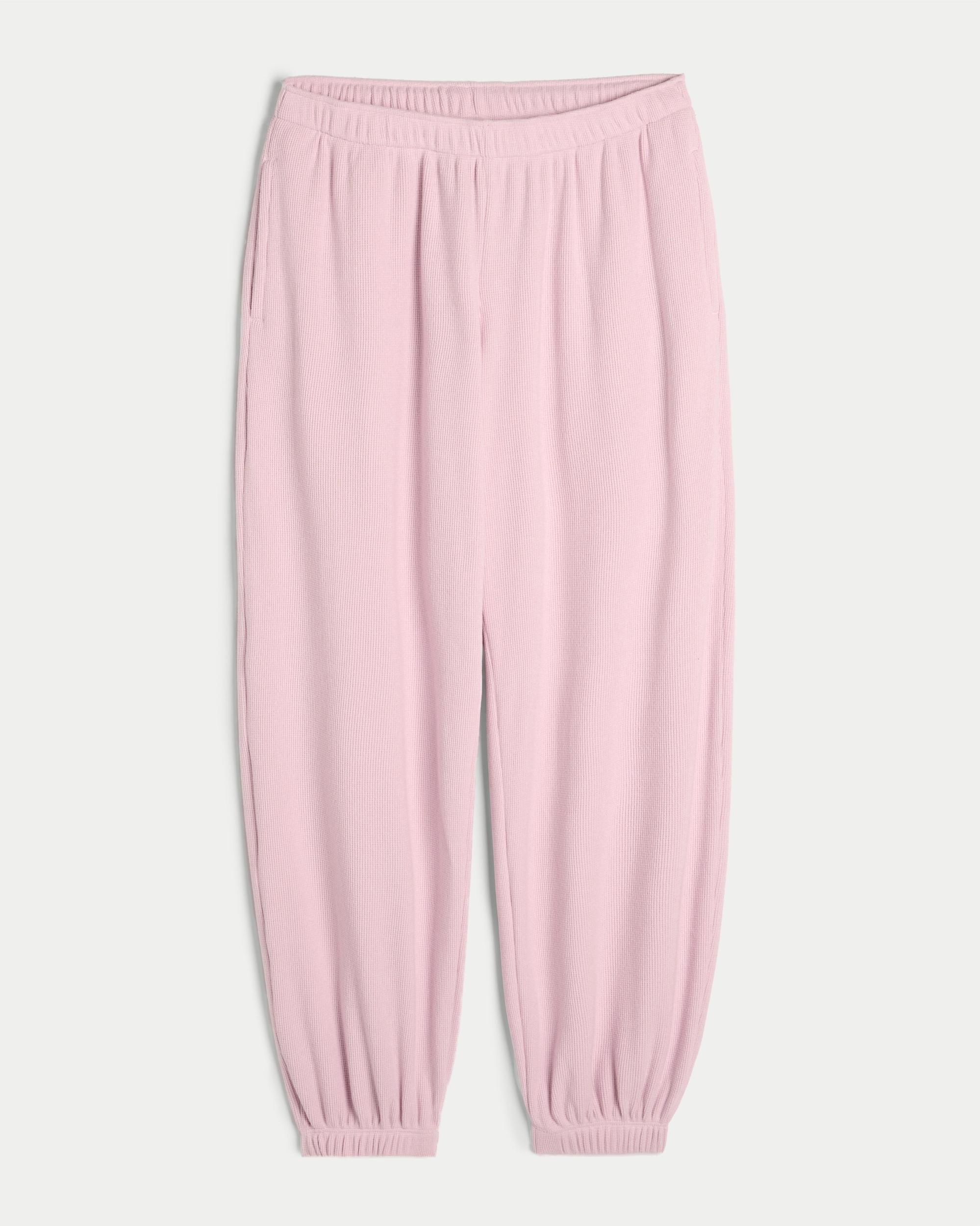 Gilly Hicks Cozy Waffle Baggy Joggers Product Image