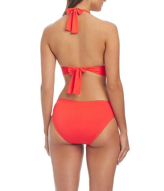 Bleu Rod Beattie Ring Master Draped Detail Hipster Swim Bottom Product Image