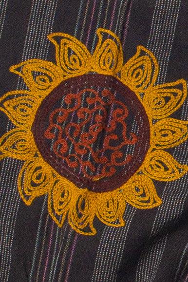 Sunflower Woven Tie Back Halter Top Product Image