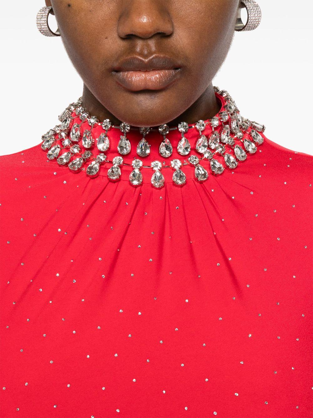 crystal-embellished maxi dress Product Image