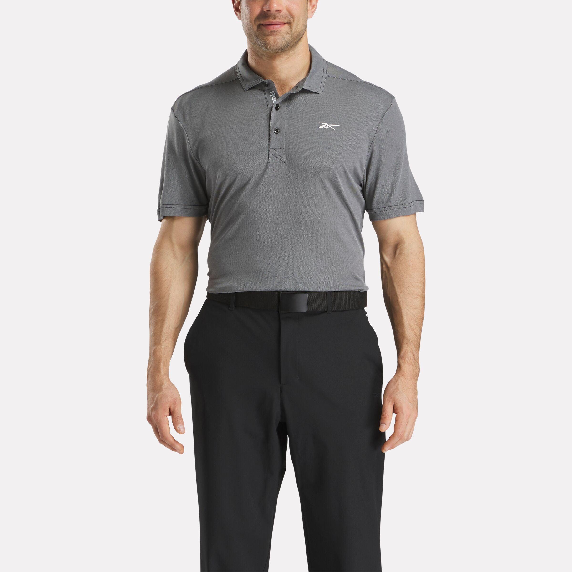 Men's Short Sleeve Oxford Knit Pique Polo Shirt Male Product Image