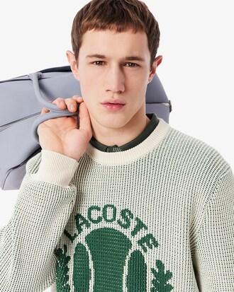 Men's Heritage Motif Cotton Sweater Product Image