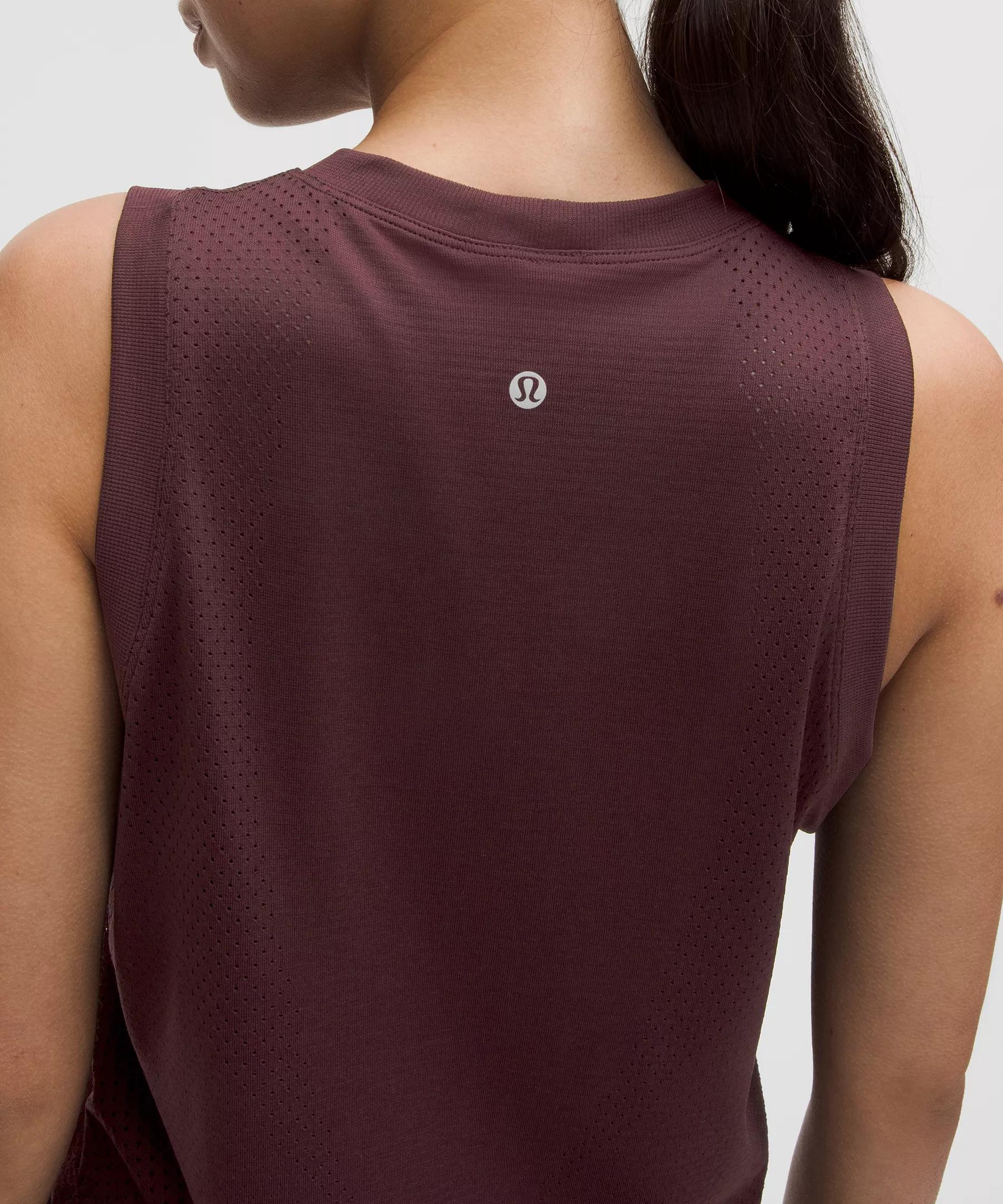 Swiftly High-Low Cropped Tank Top Product Image