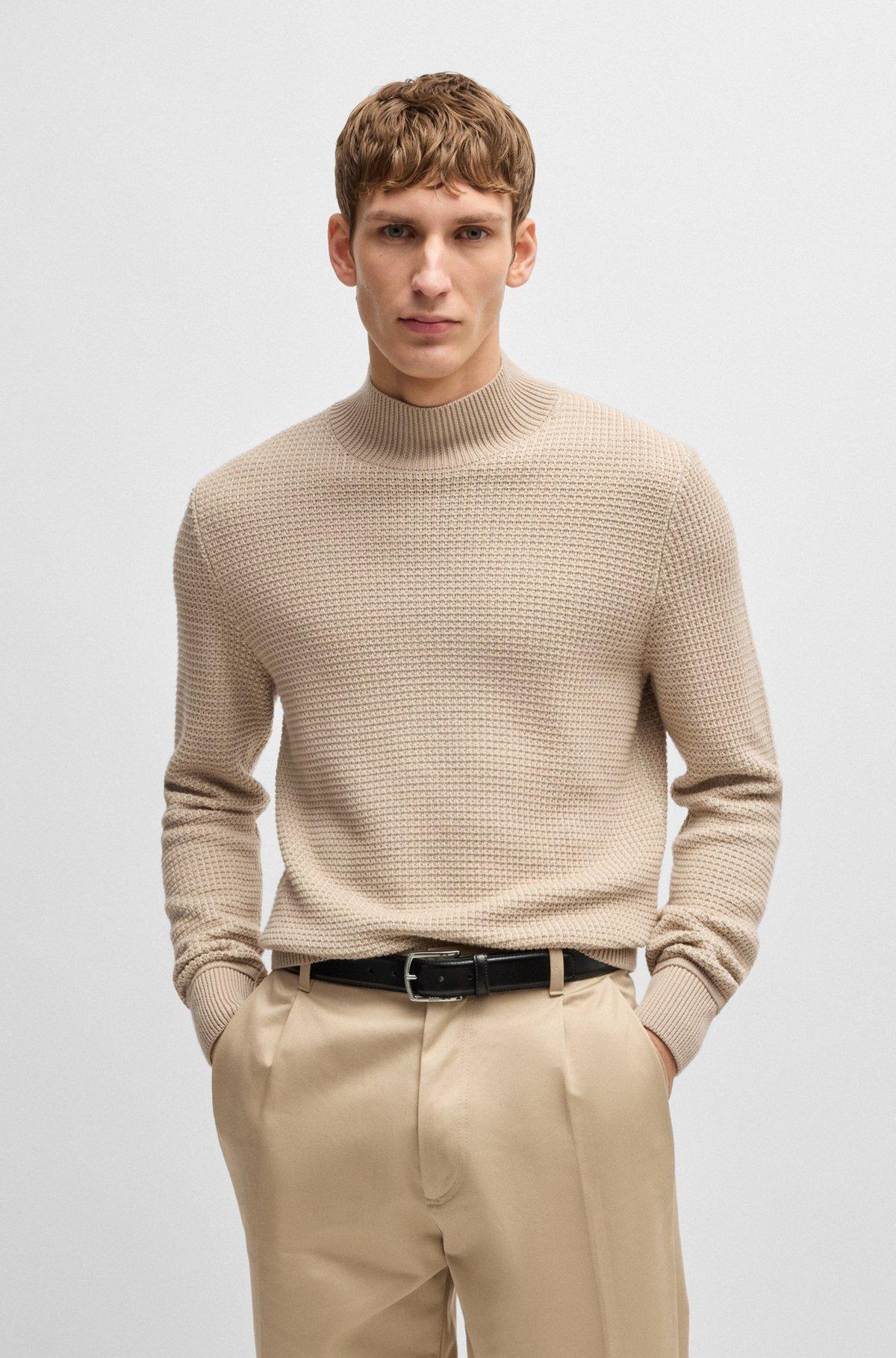 Italian-leather belt with antique-effect brass buckle Product Image