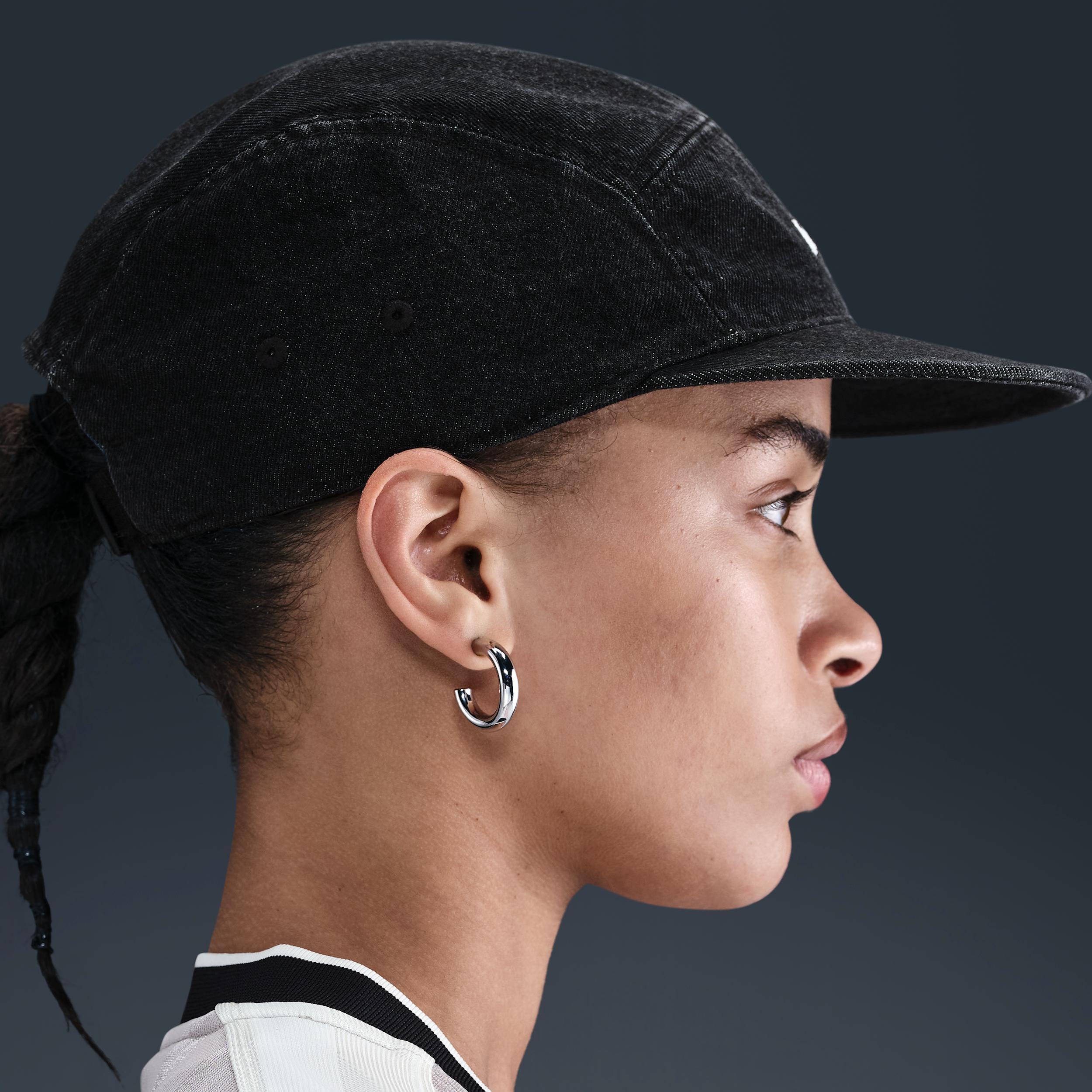 Nike Unisex Fly Unstructured Denim Cap | IB2345-010 Product Image